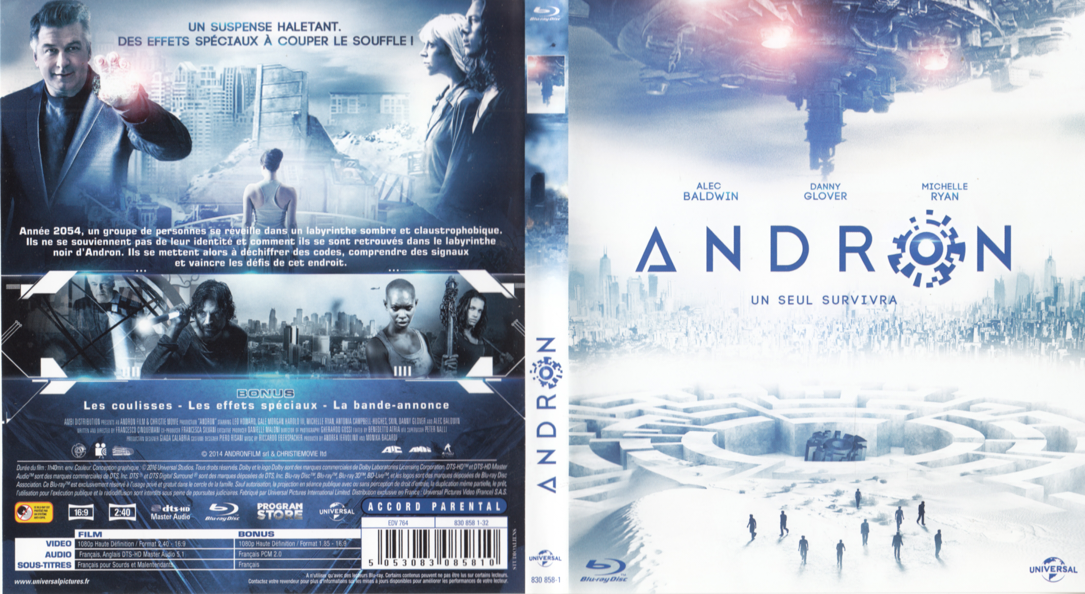 Jaquette DVD Andron (BLU-RAY)