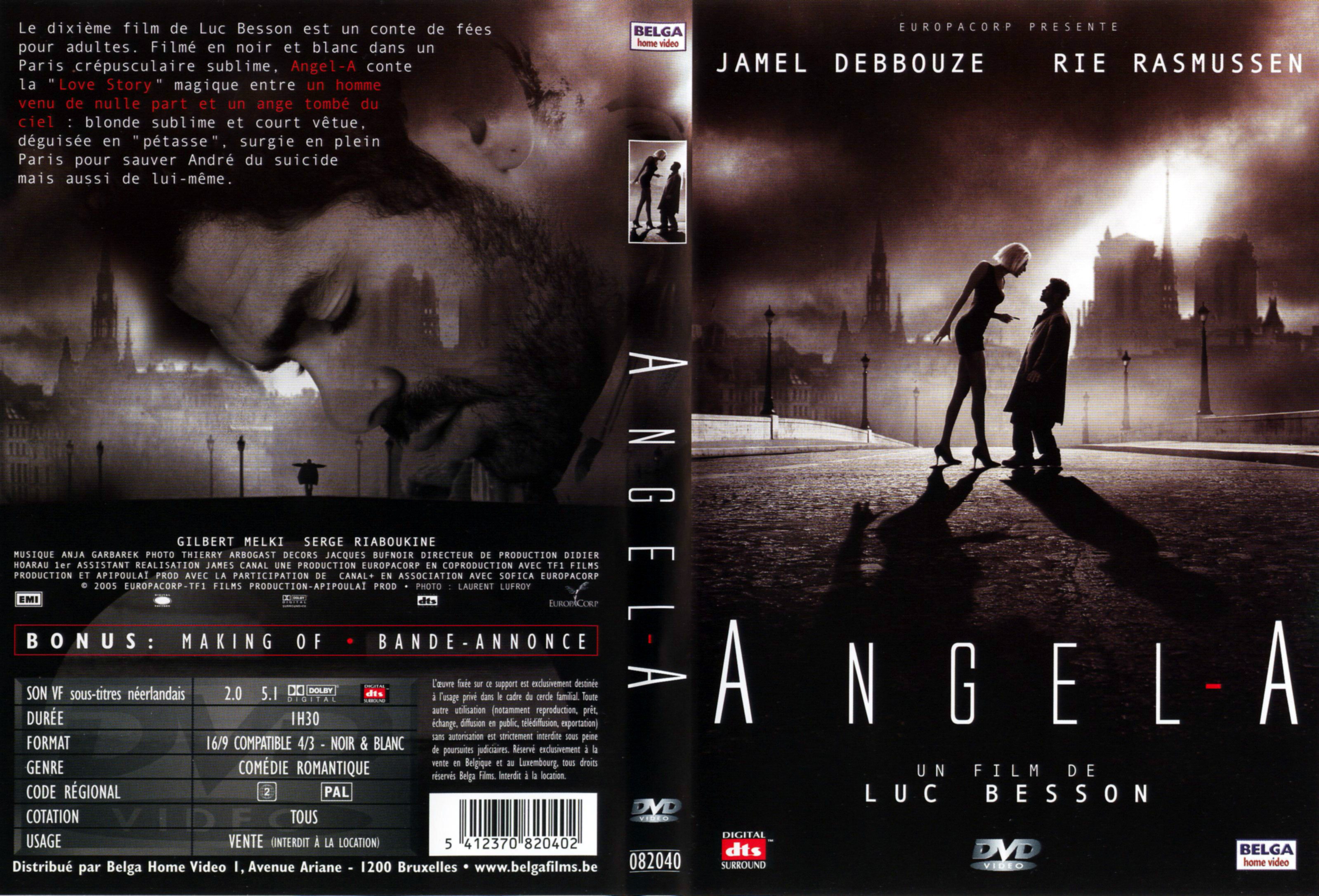 Jaquette DVD Angel-A