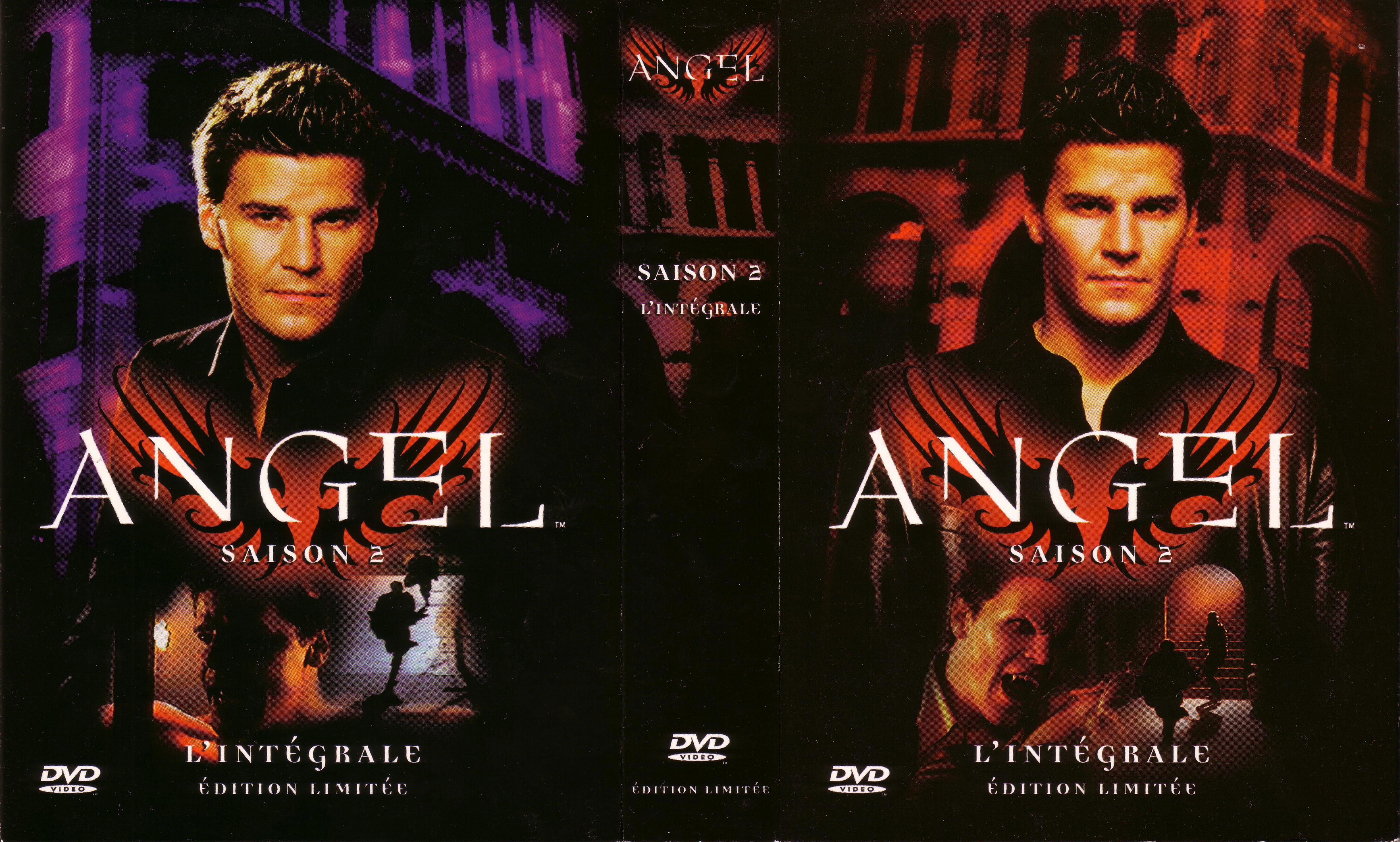 Jaquette DVD Angel Saison 2 COFFRET