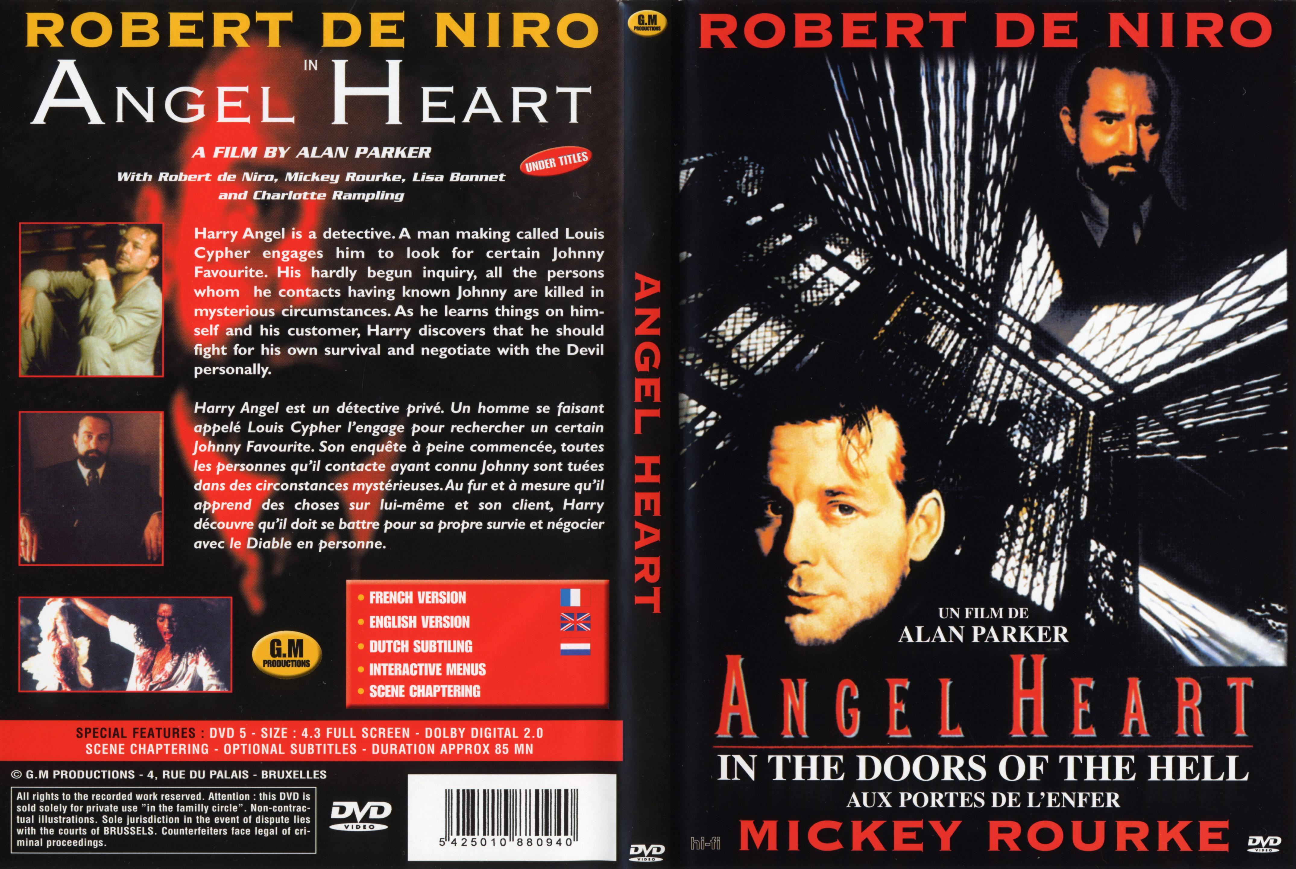 Jaquette DVD Angel heart