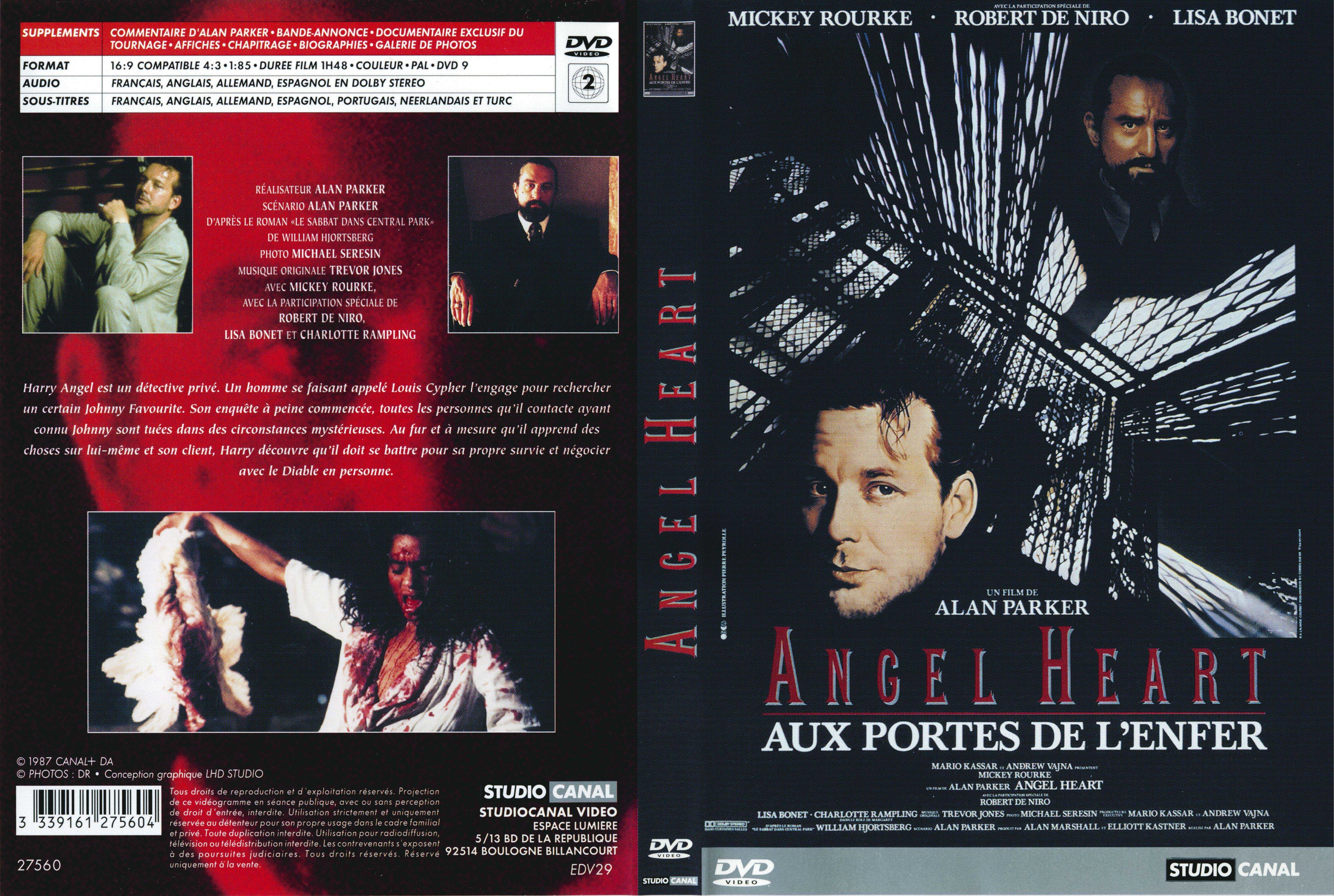 Jaquette DVD Angel heart v2