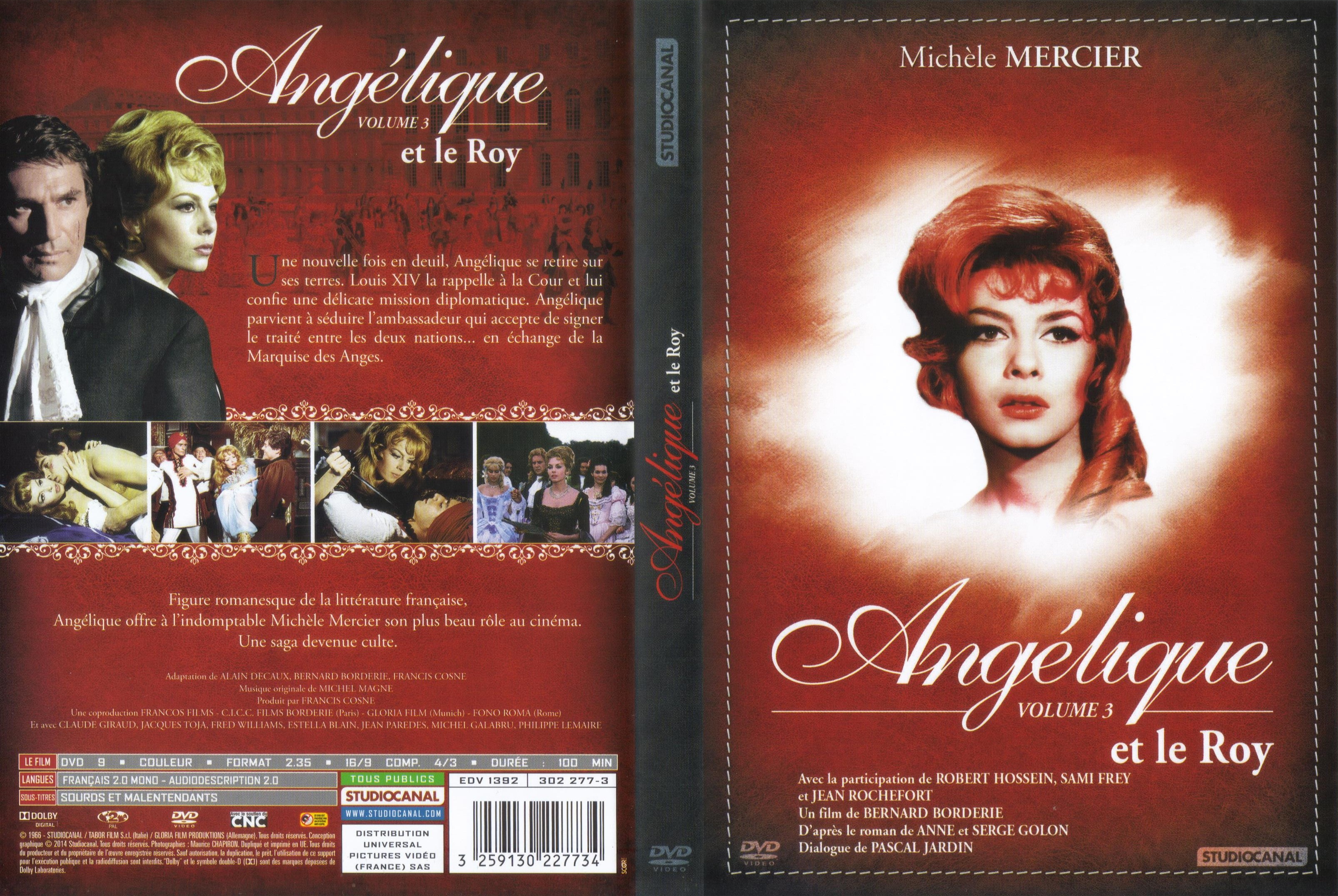 Jaquette DVD Anglique - Anglique et le Roy v3