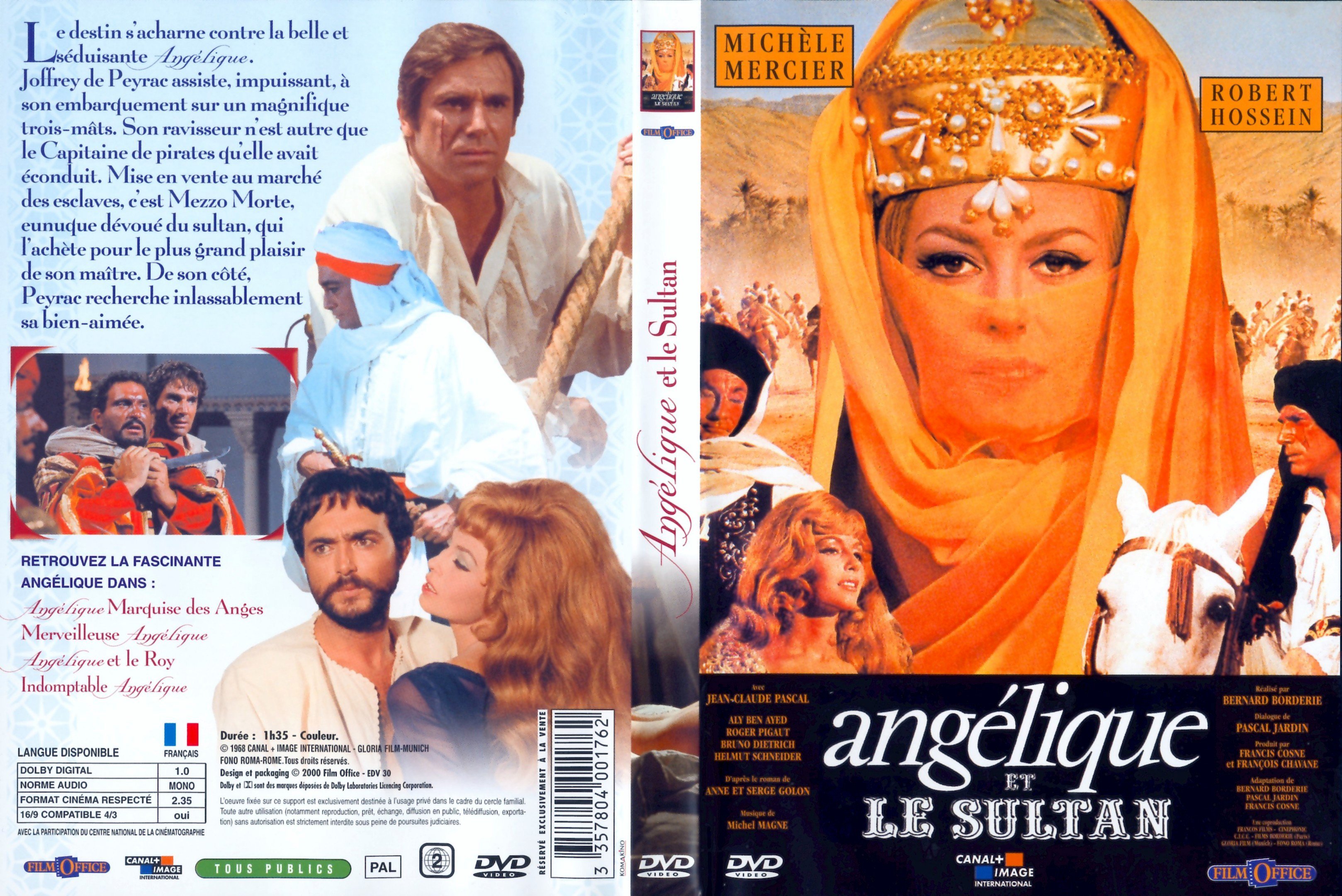 Jaquette DVD Anglique - Anglique et le Sultan