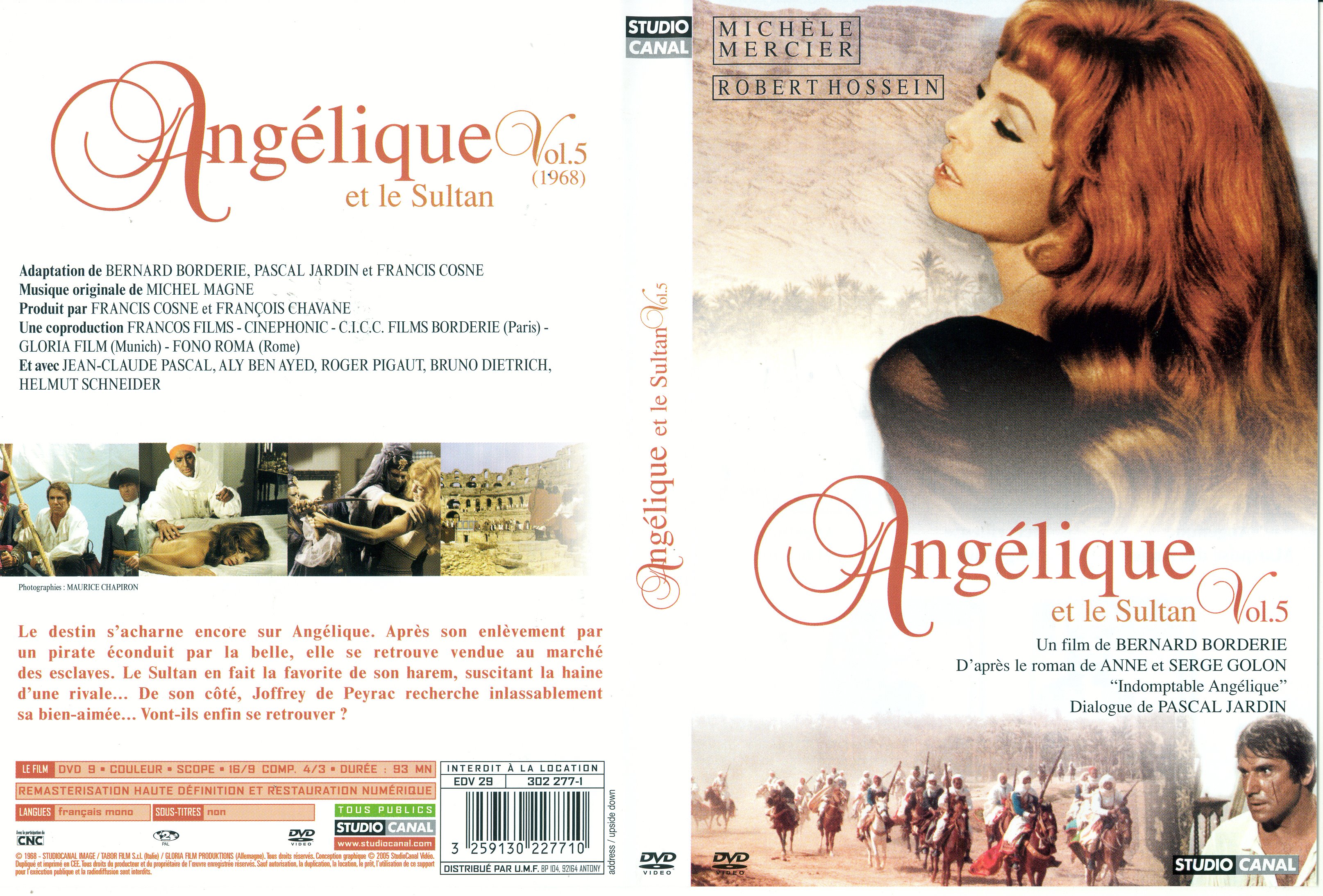 Jaquette DVD Anglique - Anglique et le Sultan v2