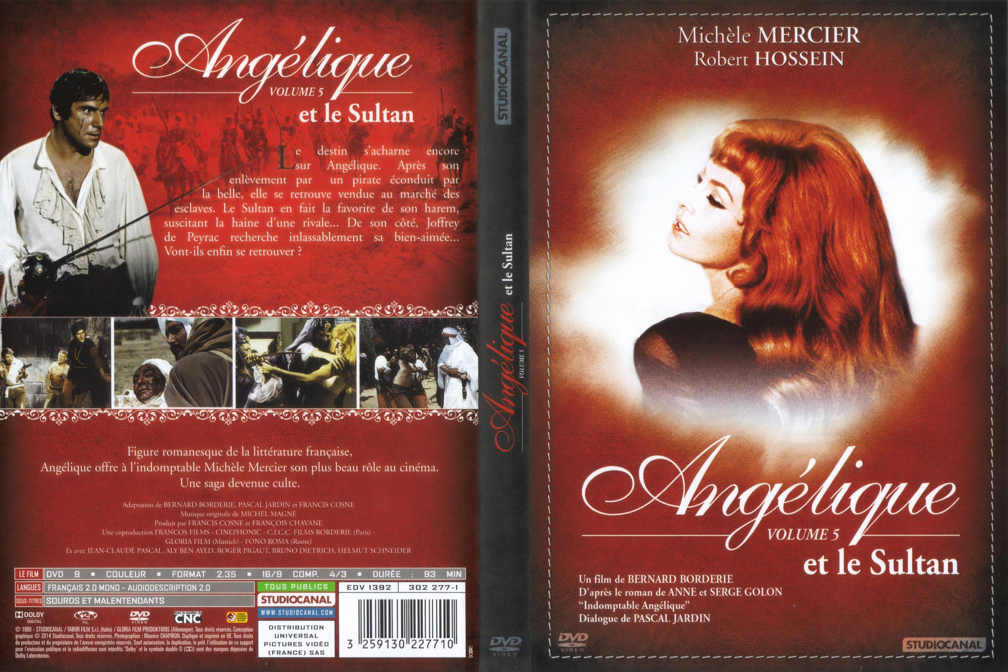 Jaquette DVD Anglique - Anglique et le Sultan v3