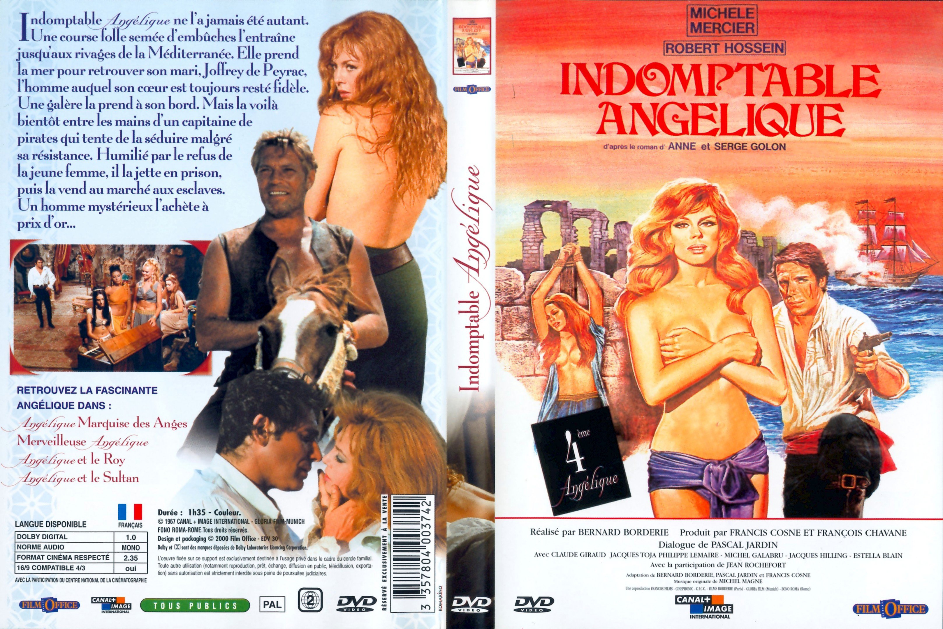 Jaquette DVD Anglique - Indomptable Anglique