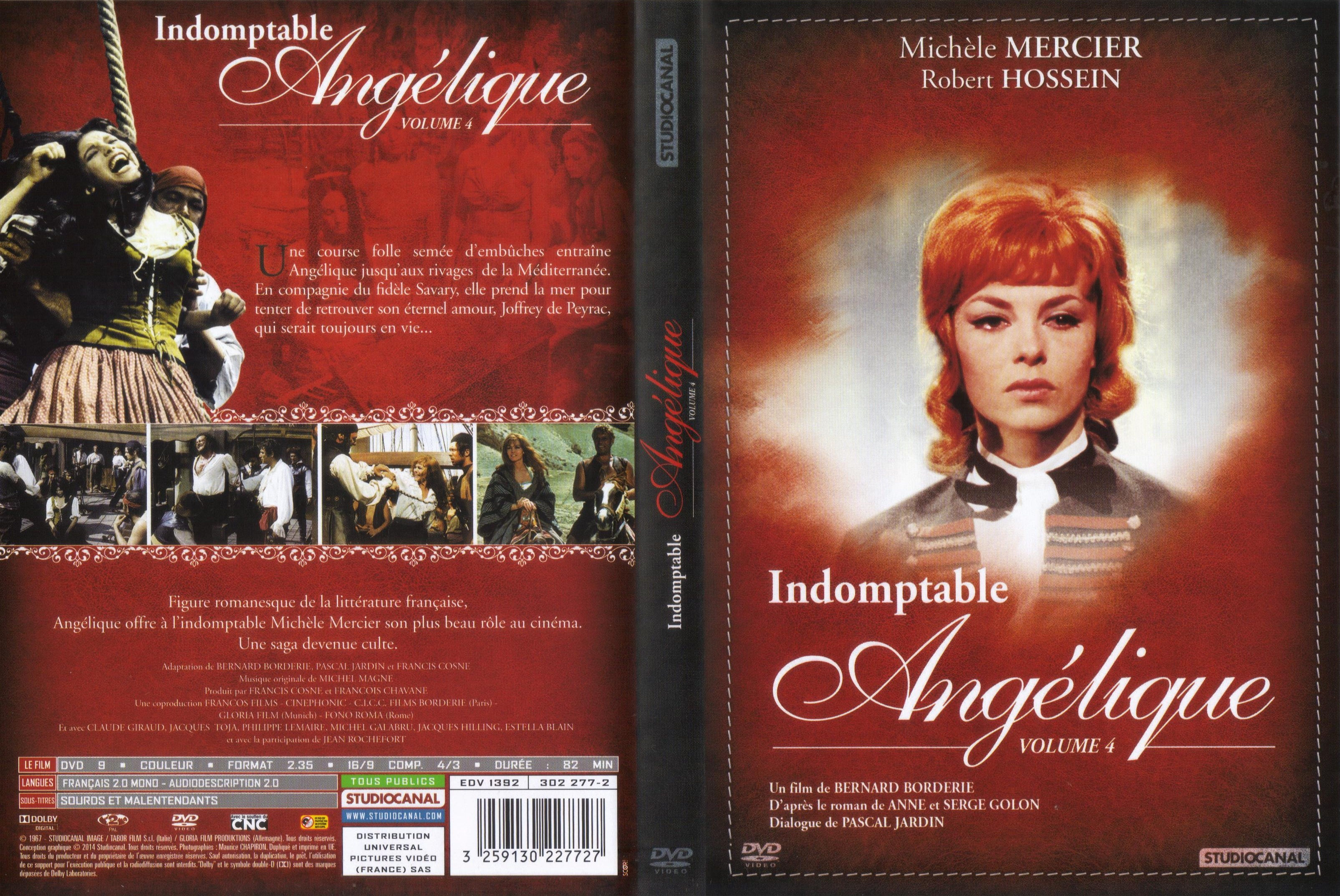 Jaquette DVD Anglique - Indomptable Anglique v3