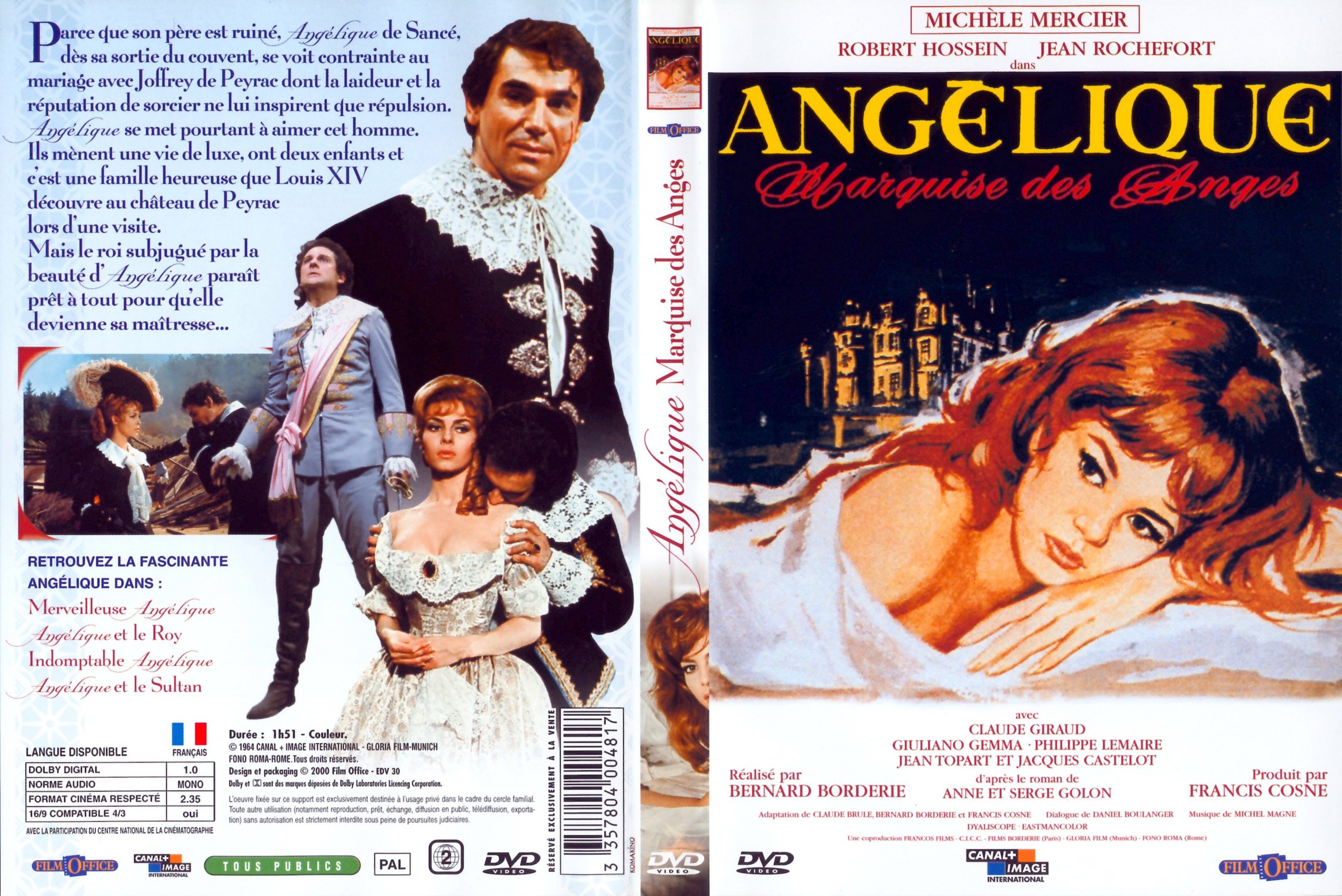 Jaquette DVD Anglique - Marquise des anges