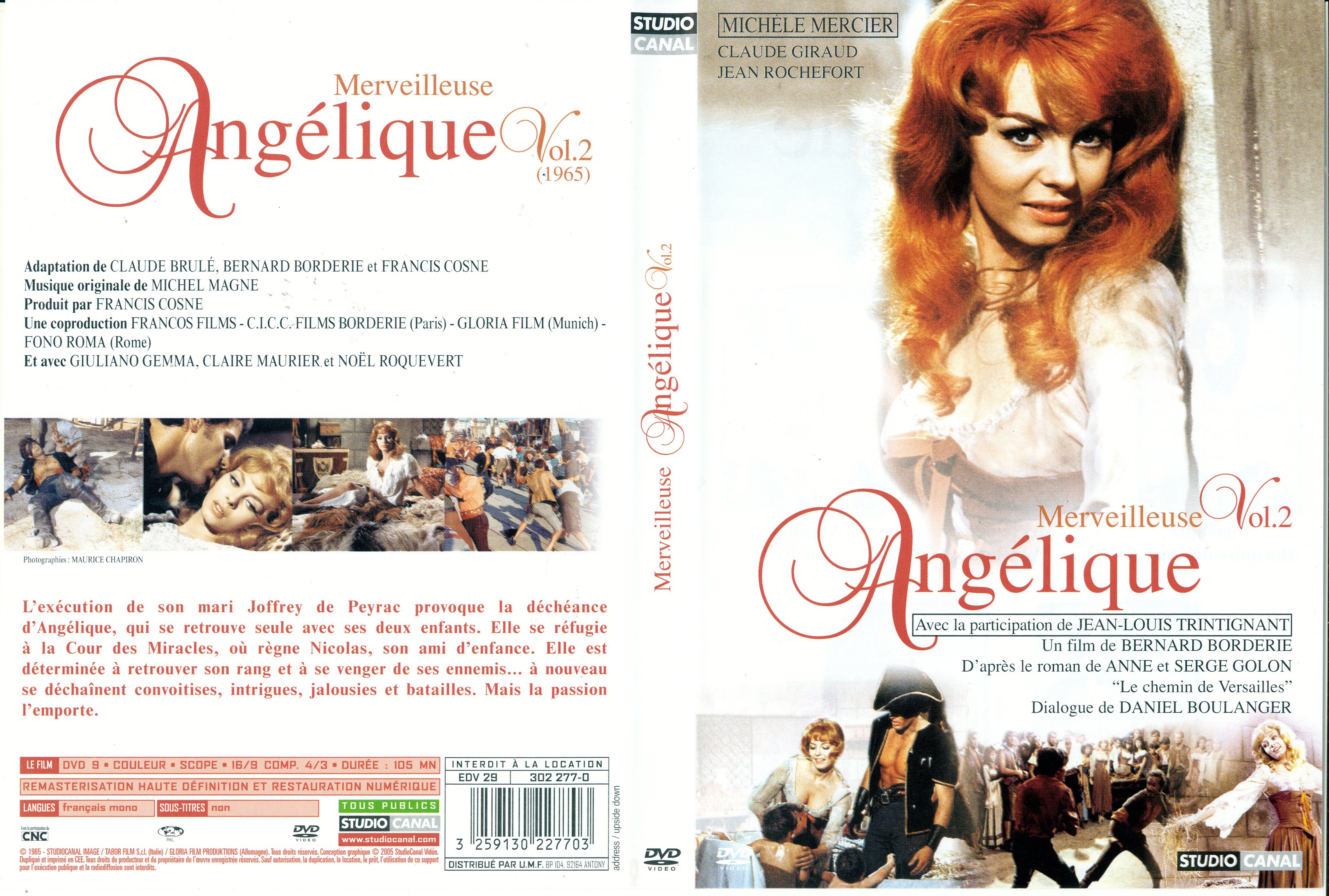 Jaquette DVD Anglique - Merveilleuse Anglique v2