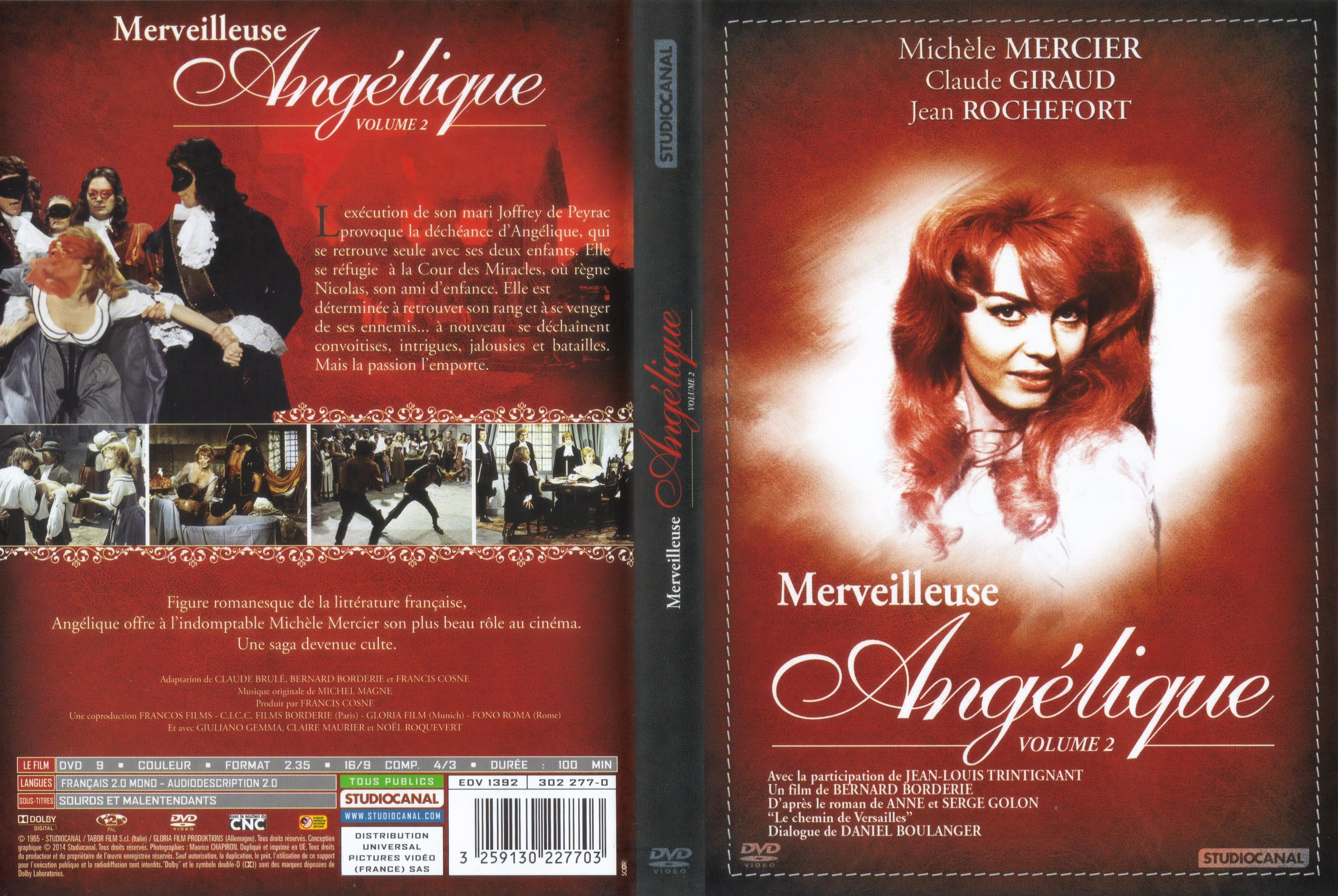 Jaquette DVD Anglique - Merveilleuse Anglique v3