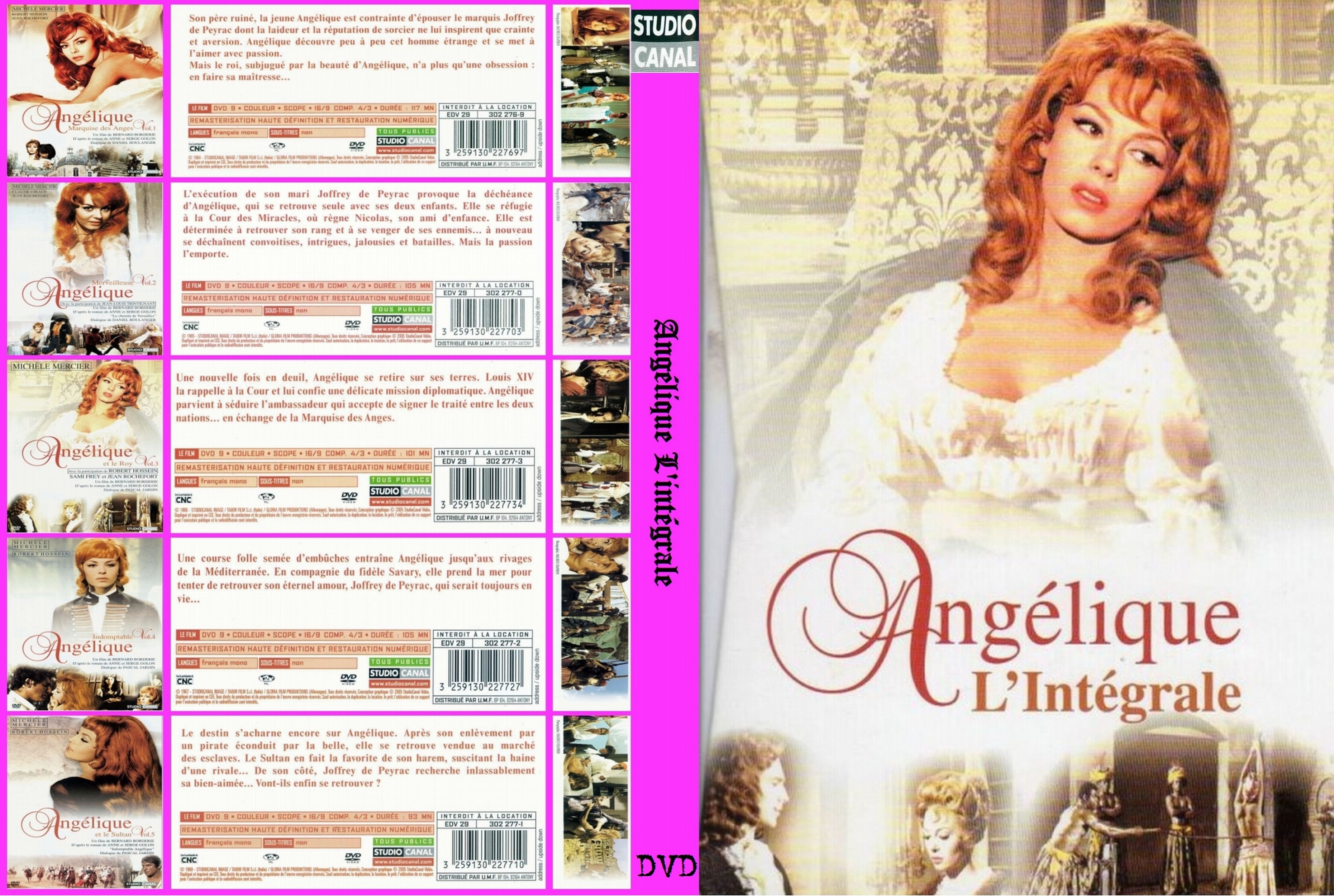 Jaquette DVD Angelique L