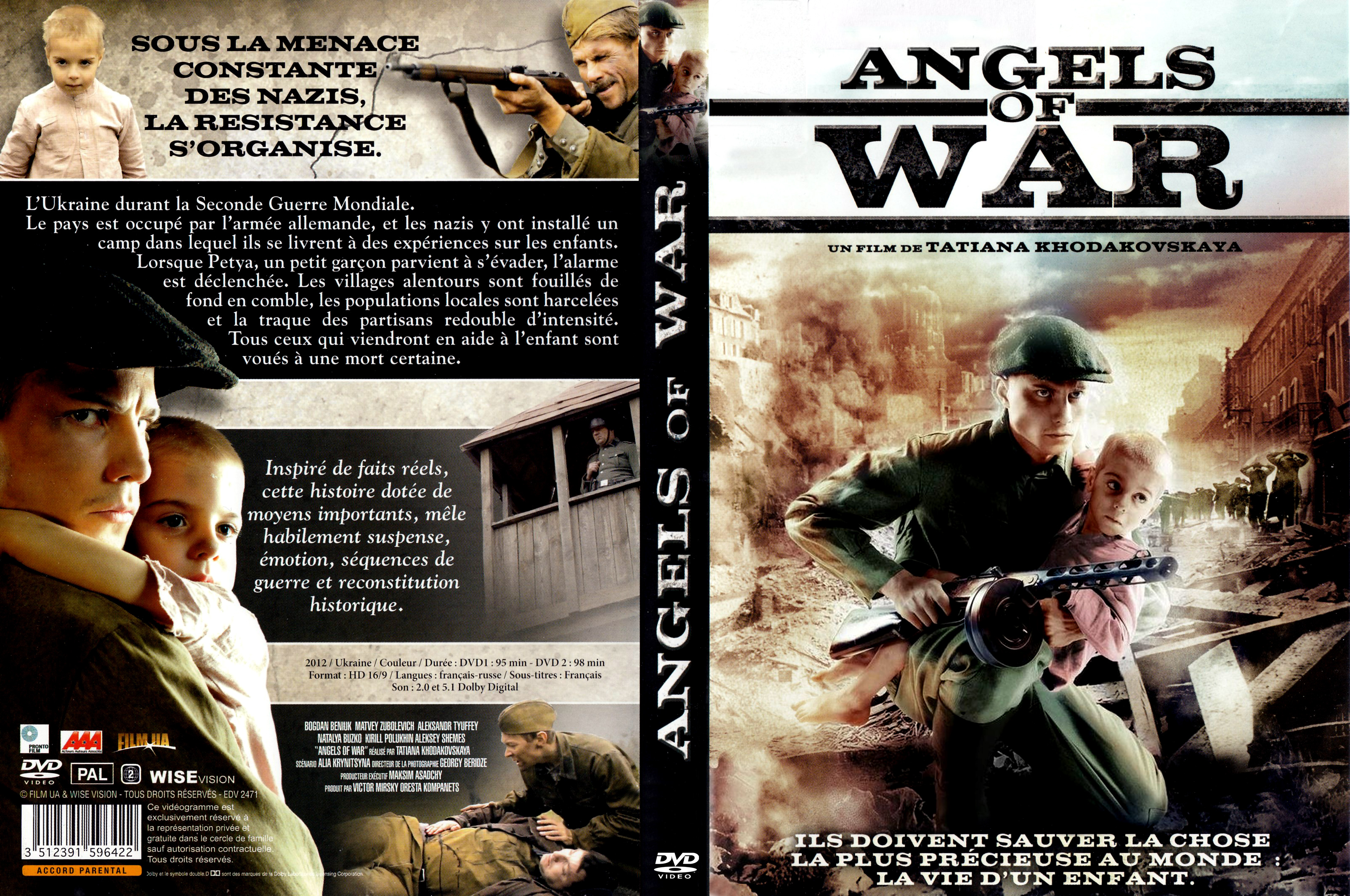 Jaquette DVD Angels of war