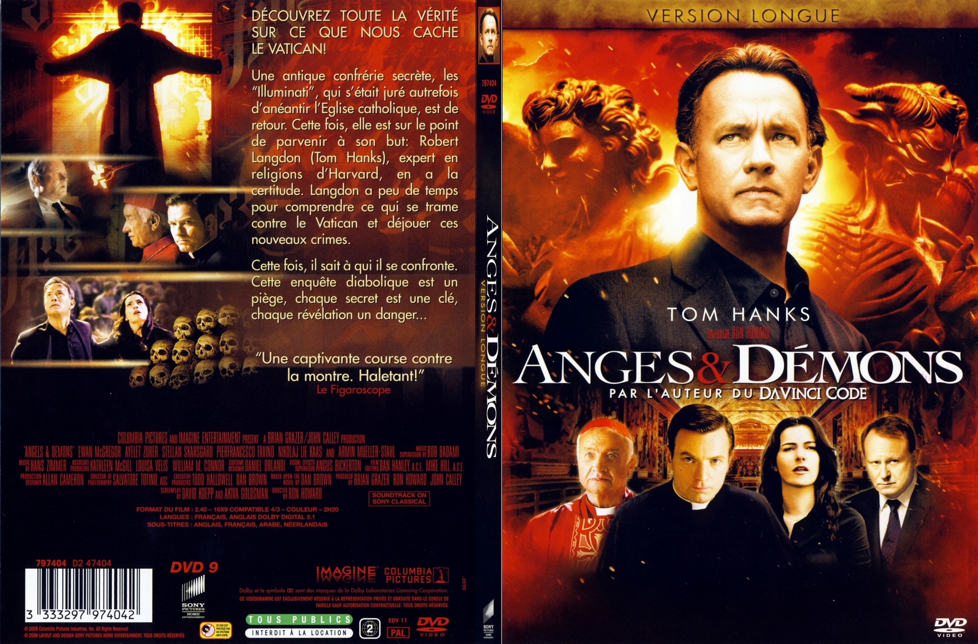 Jaquette DVD Anges et dmons - SLIM