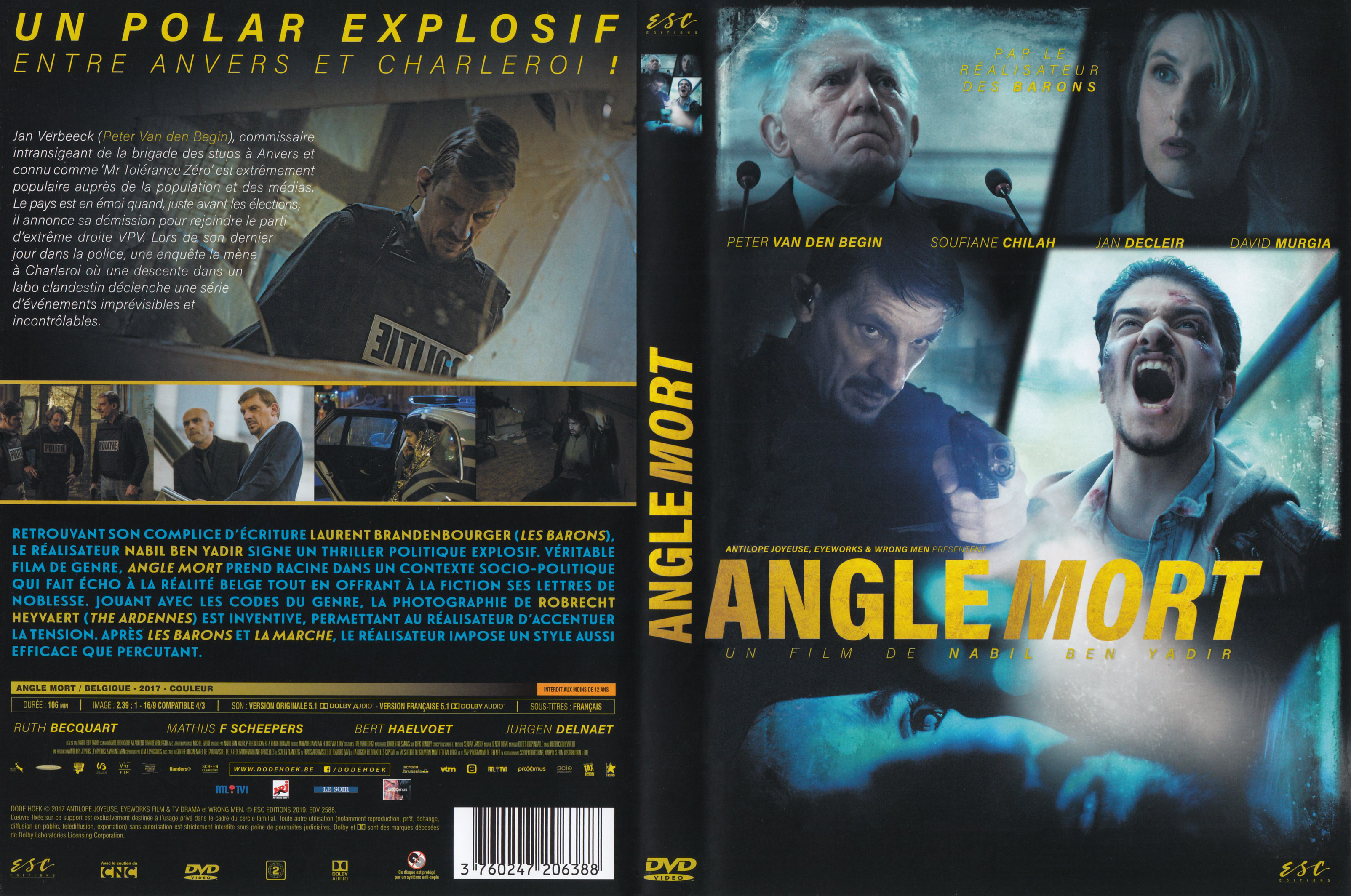 Jaquette DVD Angle mort