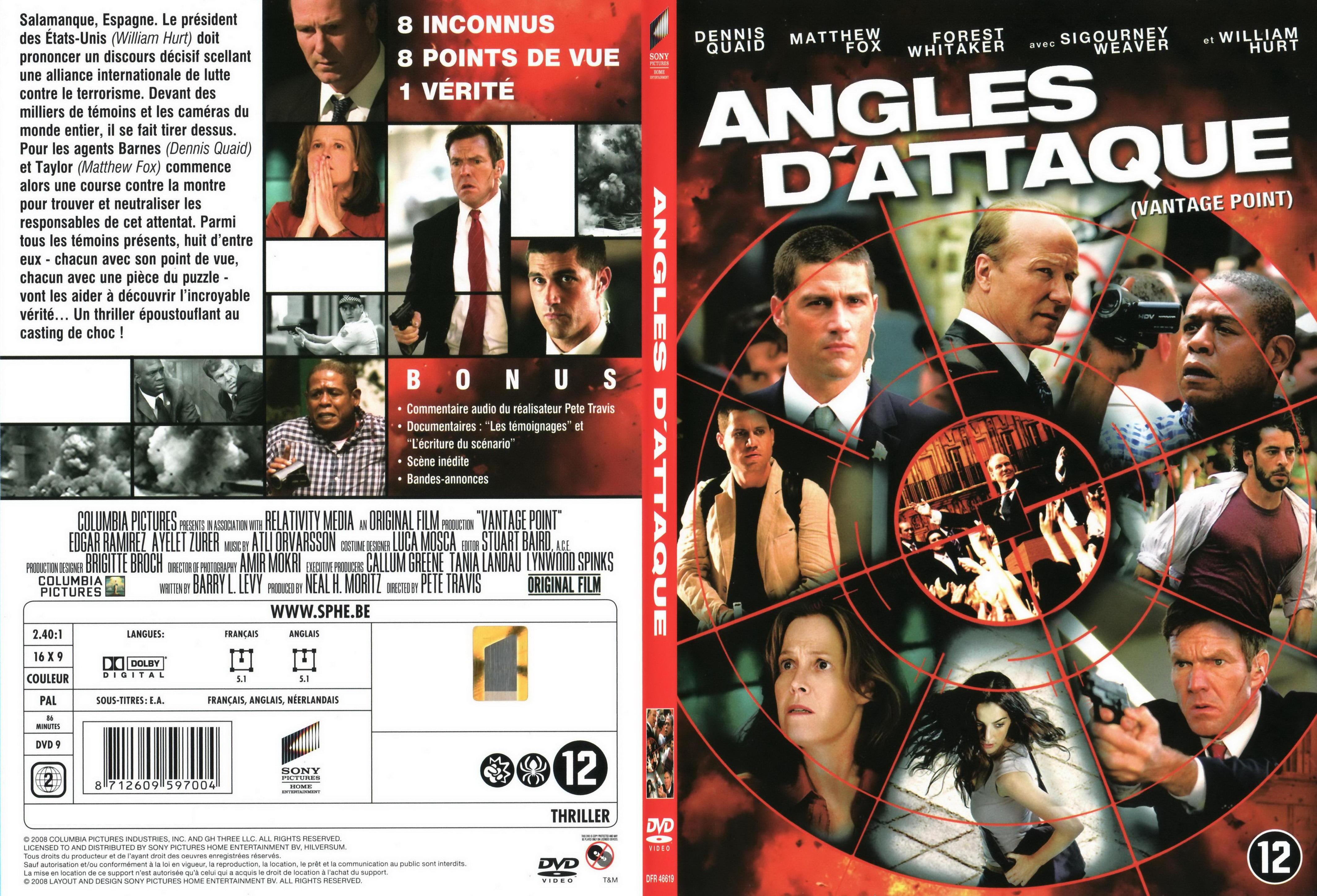 Jaquette DVD Angles d