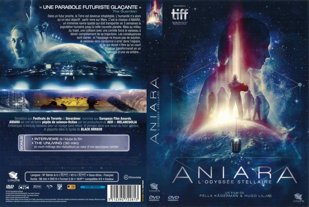 Jaquette DVD Aniara - L
