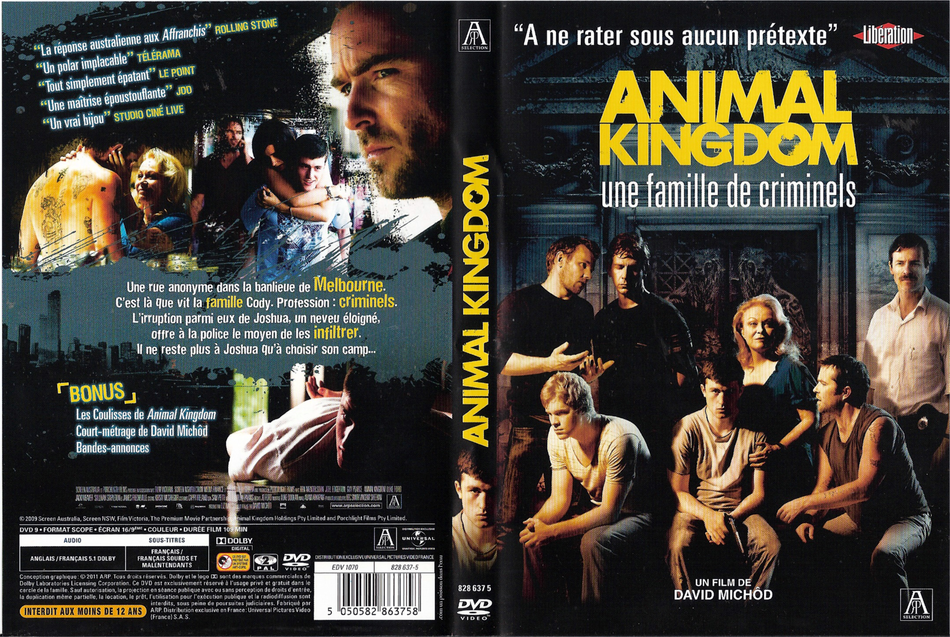 Jaquette DVD Animal Kingdom