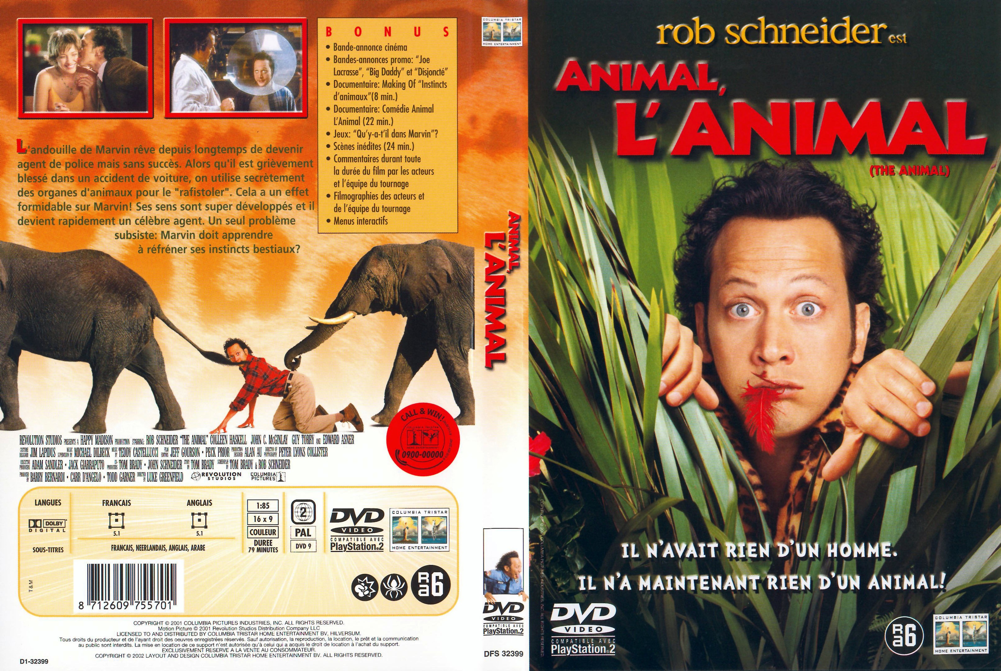 Jaquette DVD Animal l