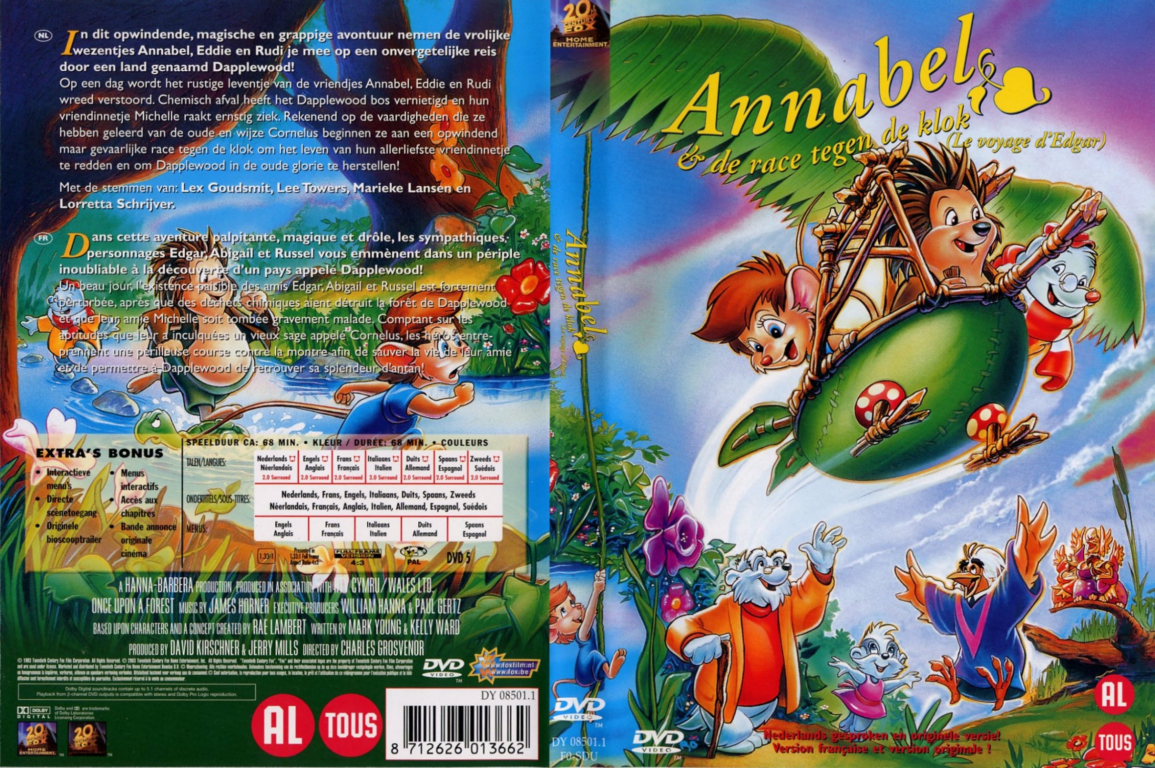 Jaquette DVD Annabel le voyage d