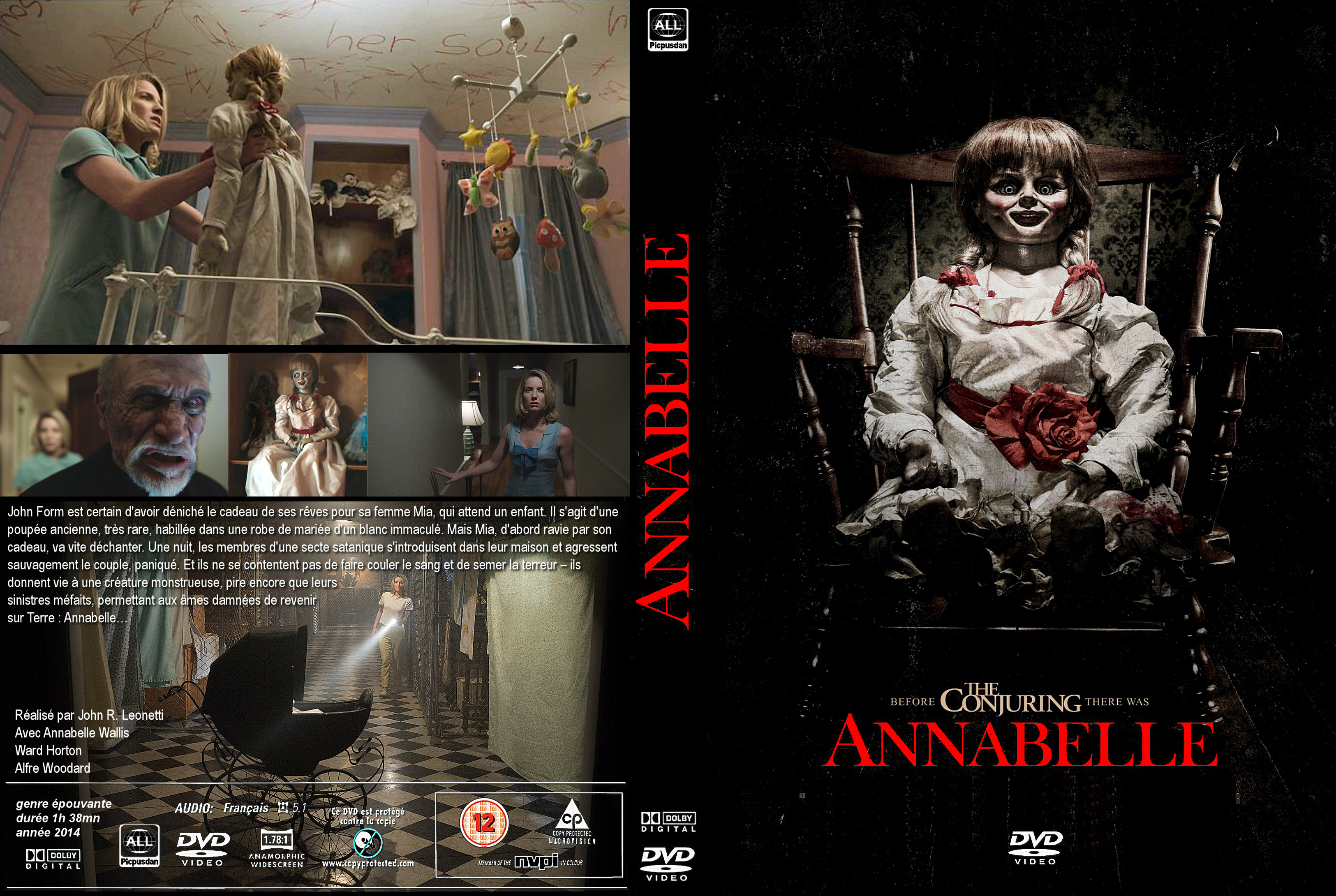 Jaquette DVD Annabelle custom v2