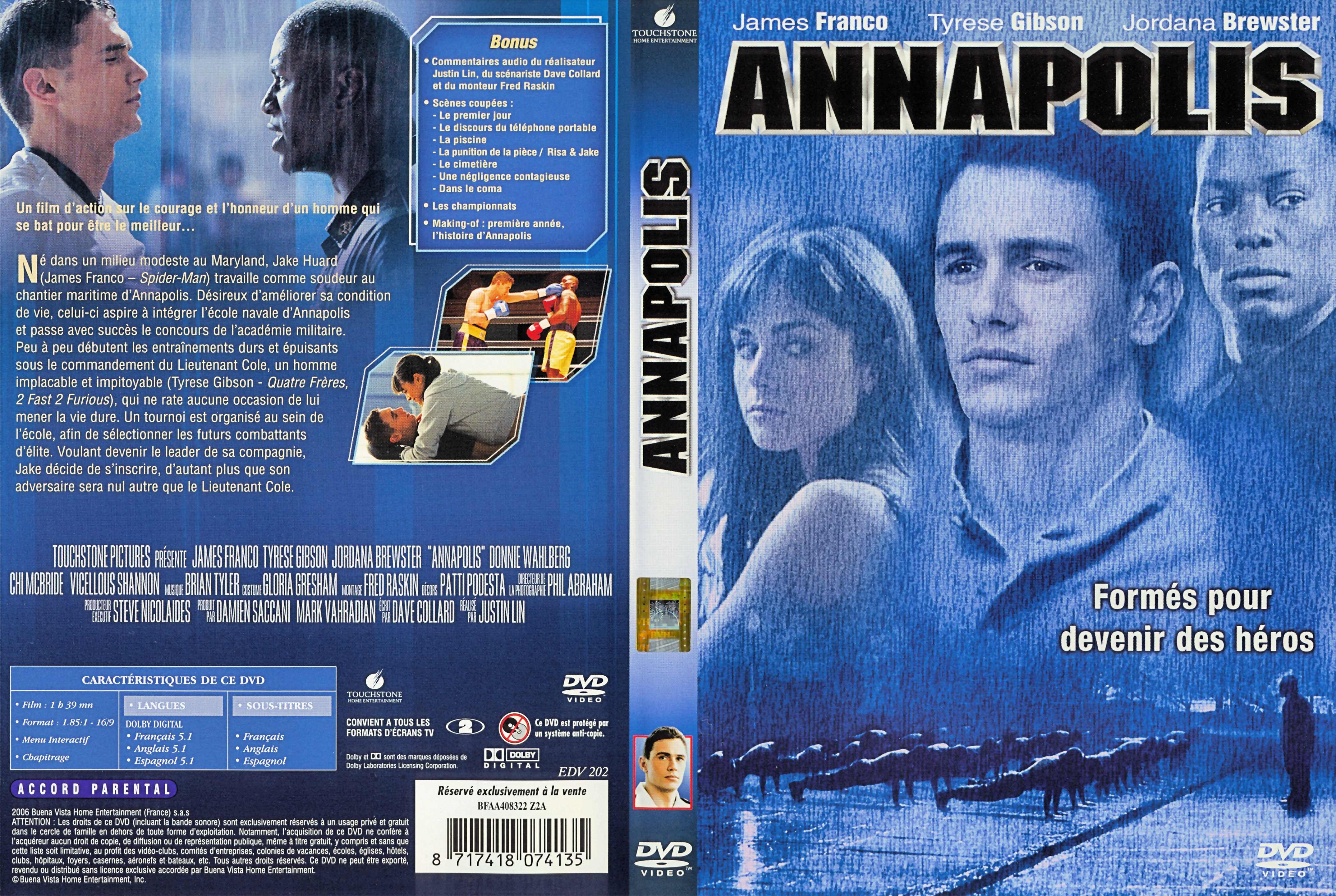 Jaquette DVD Annapolis