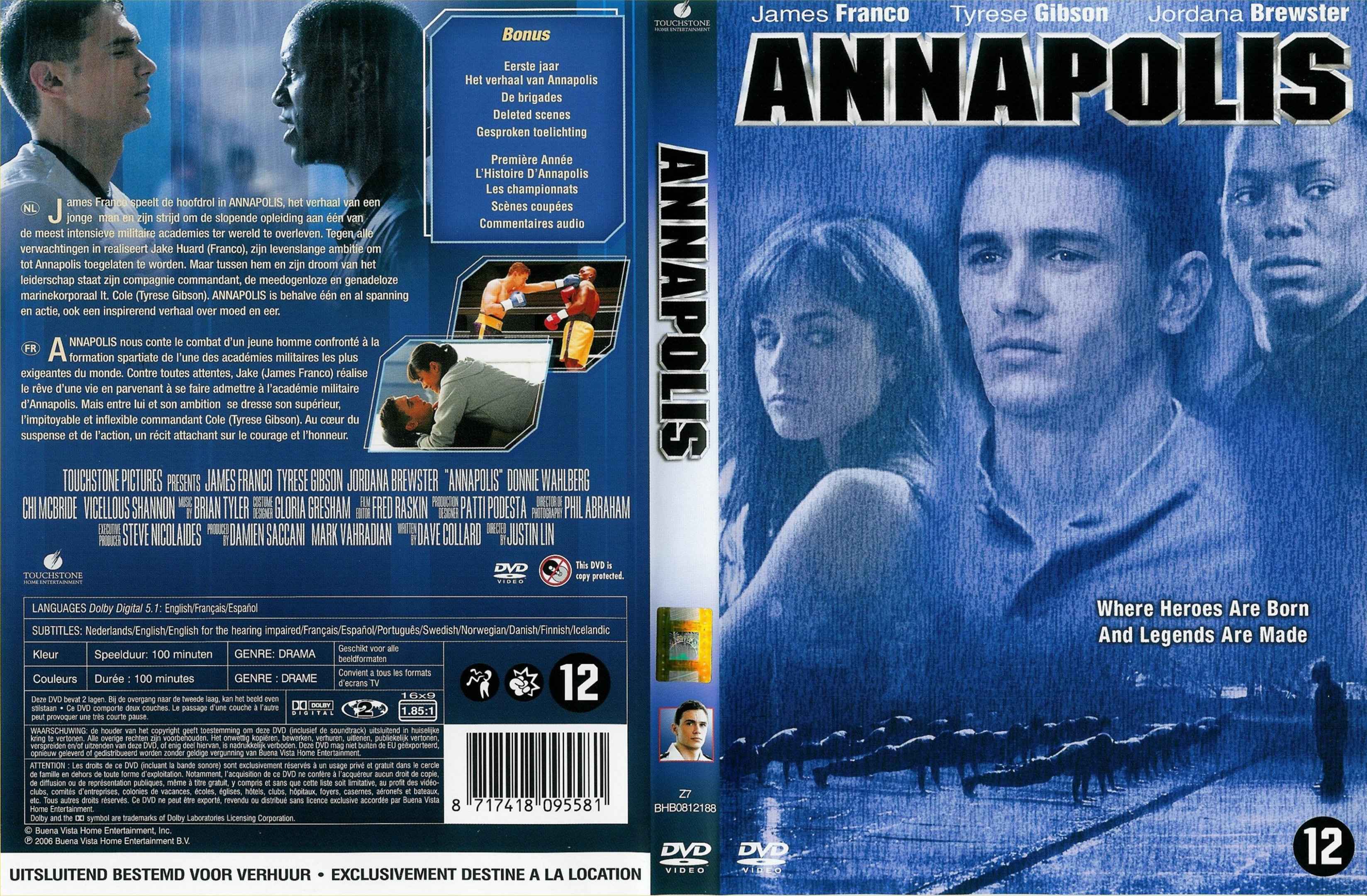Jaquette DVD Annapolis v2