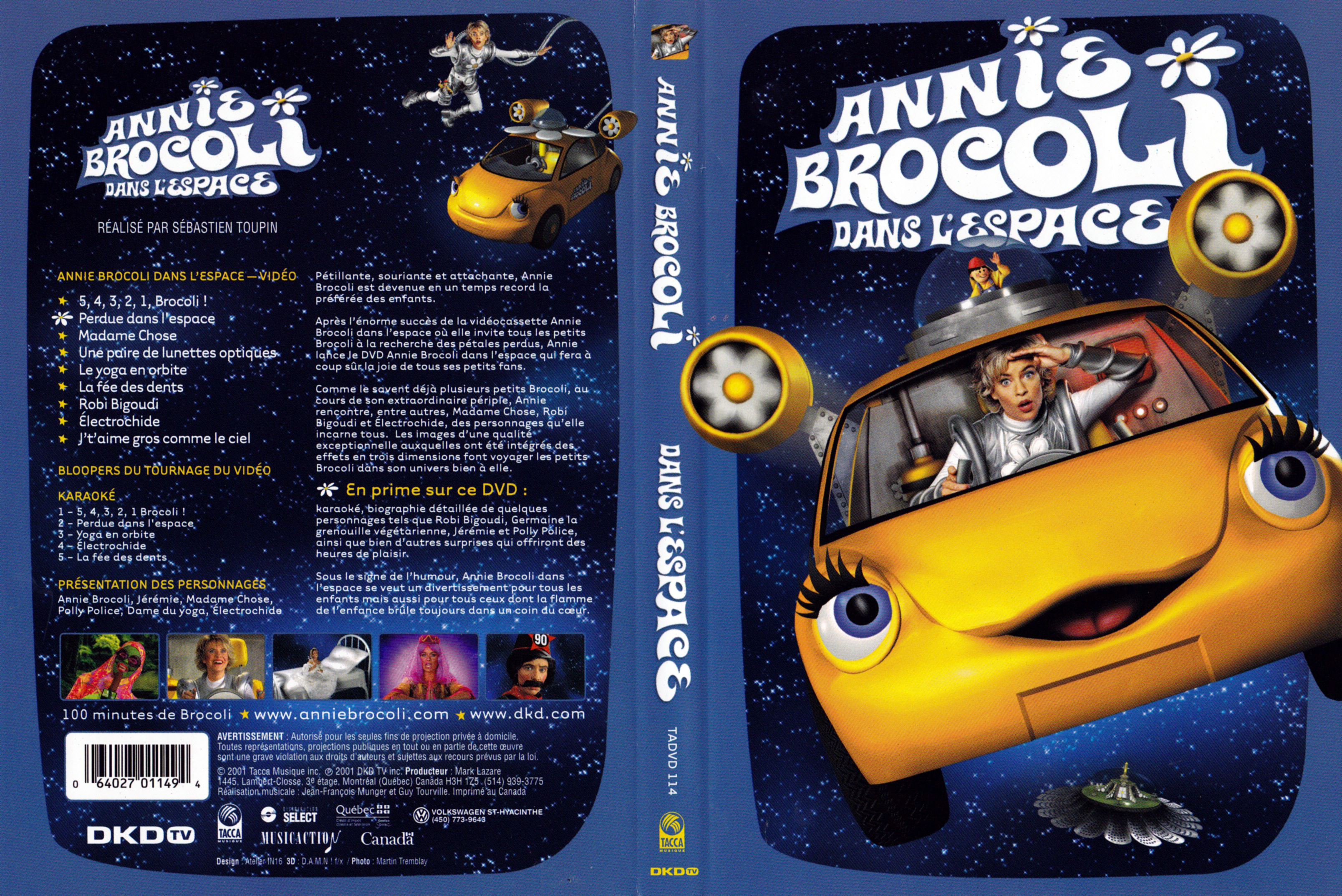 Jaquette DVD Annie Brocoli - Dans l