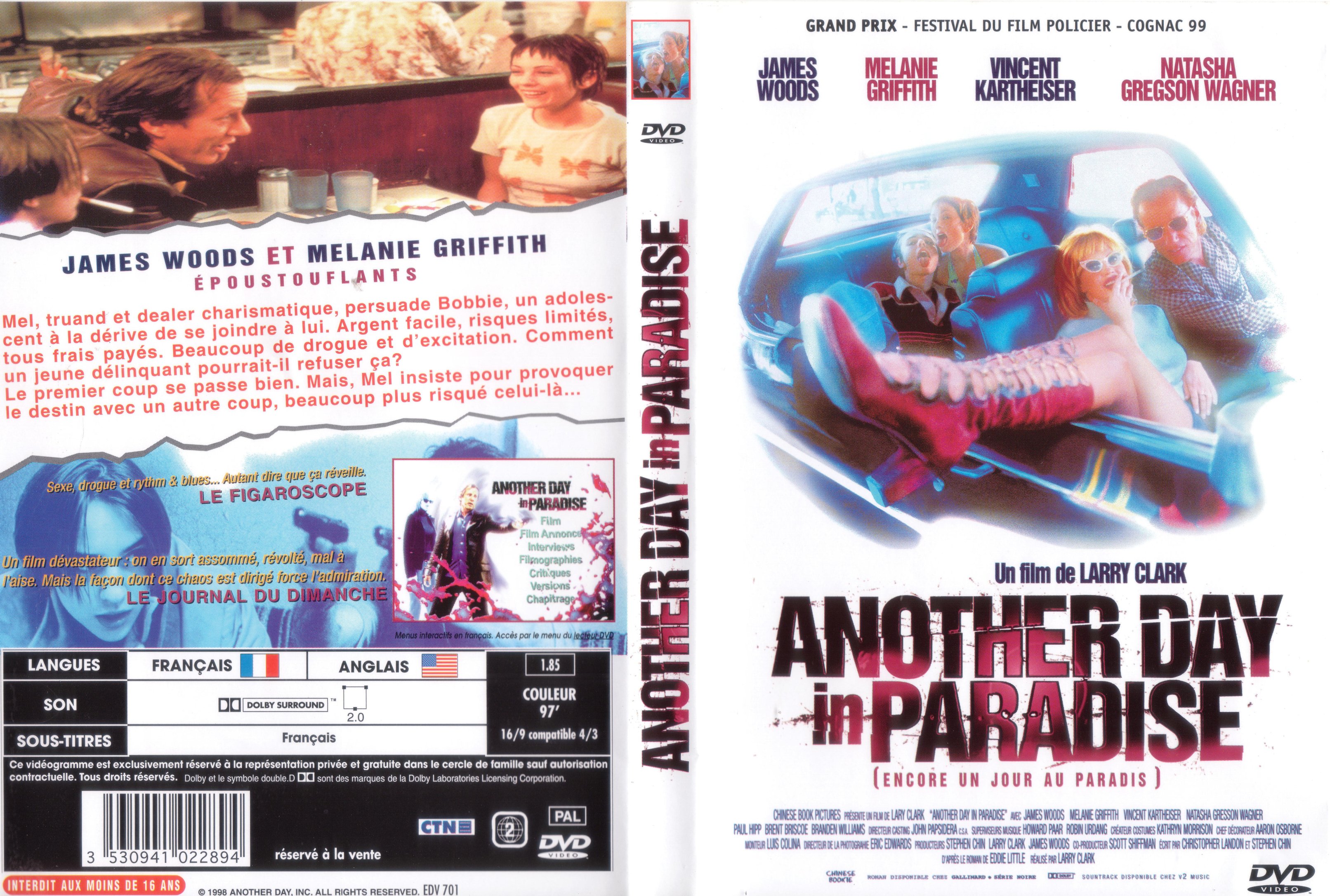 Jaquette DVD Another day in paradise