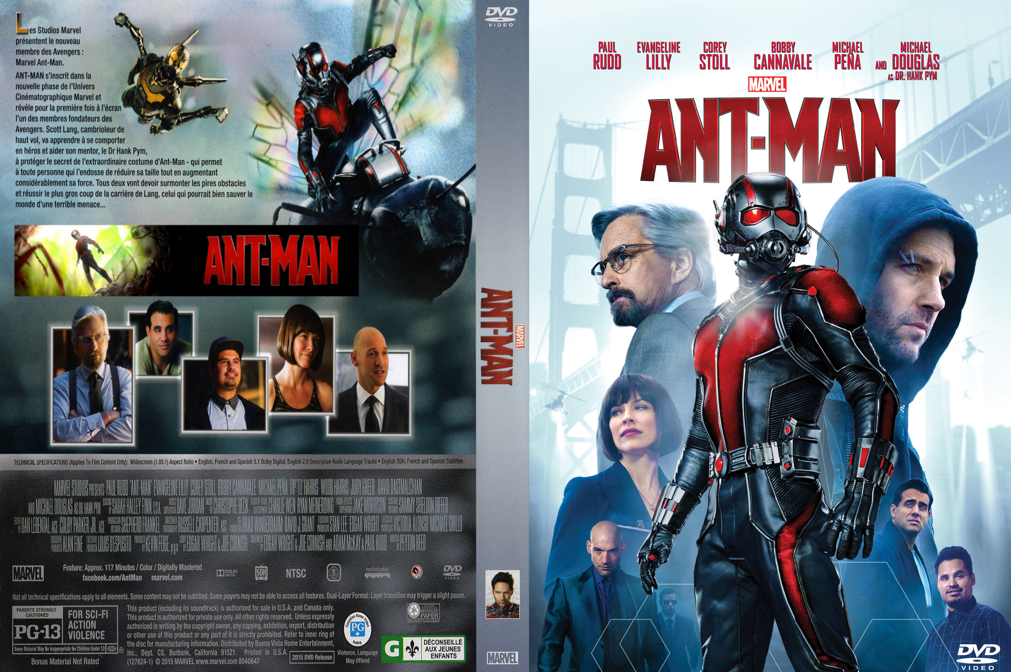 Jaquette DVD Ant-Man custom