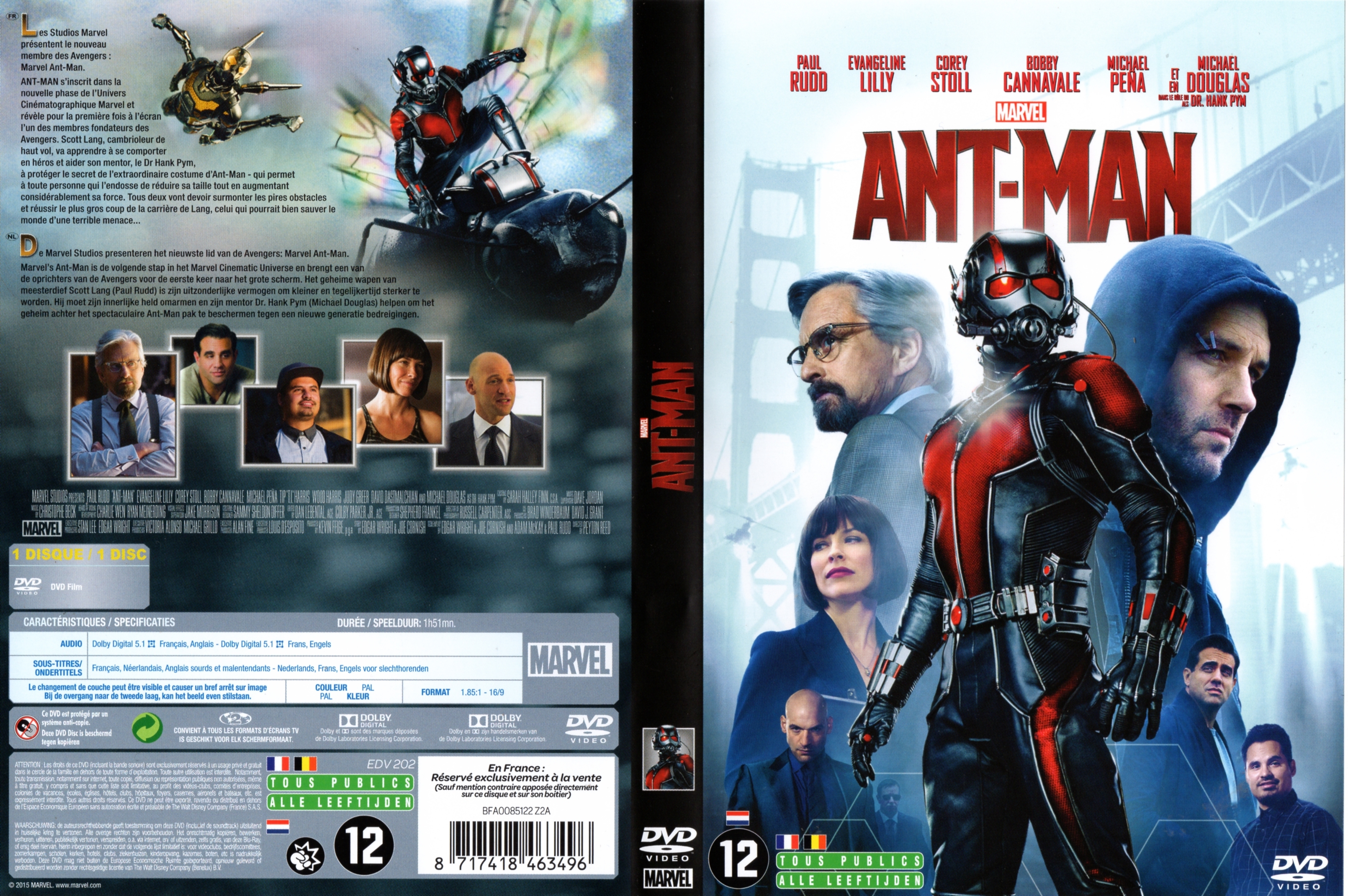 Jaquette DVD Ant-man