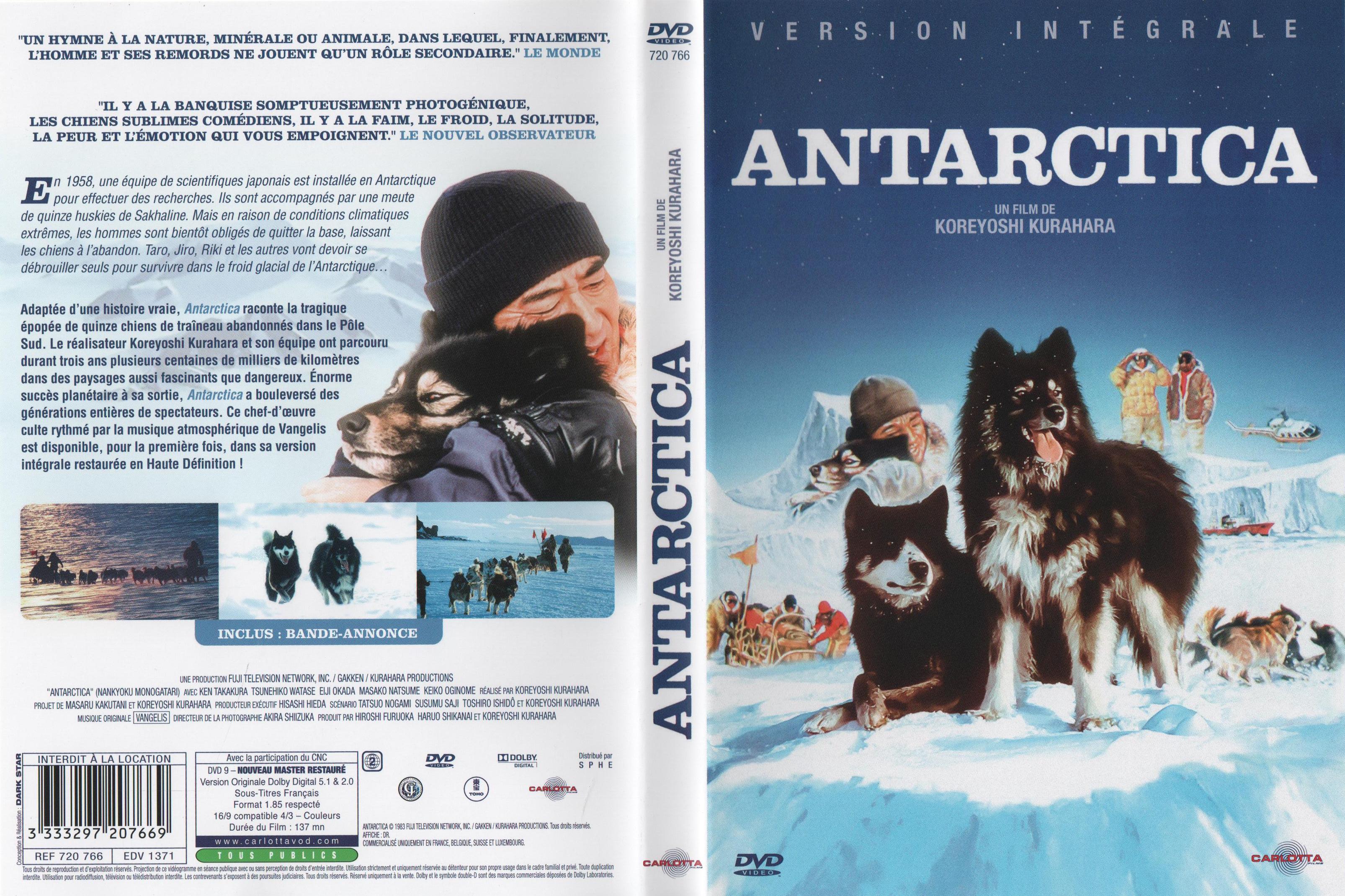 Jaquette DVD Antarctica