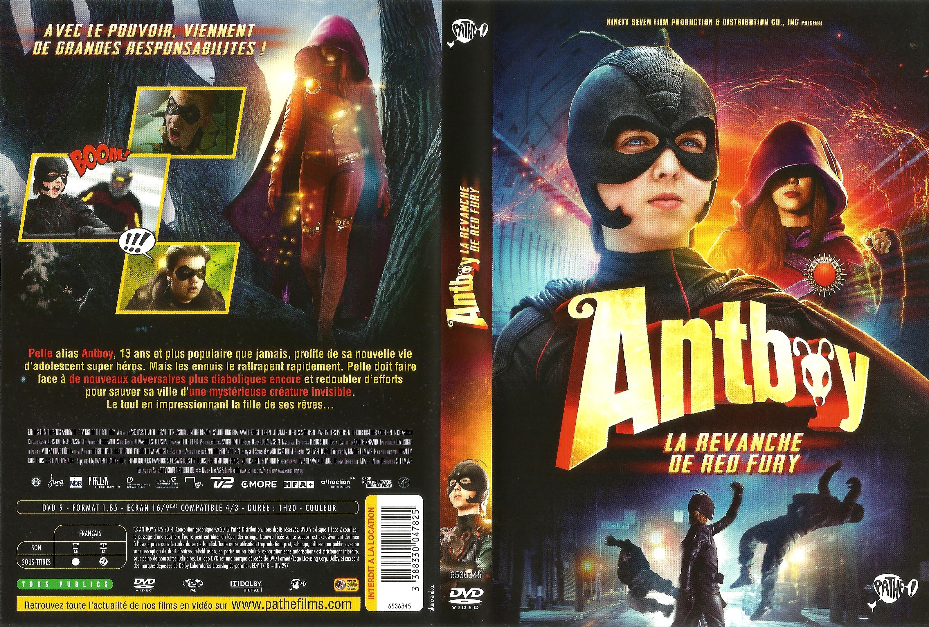 Jaquette DVD Antboy 2 la revanche de Red Fury