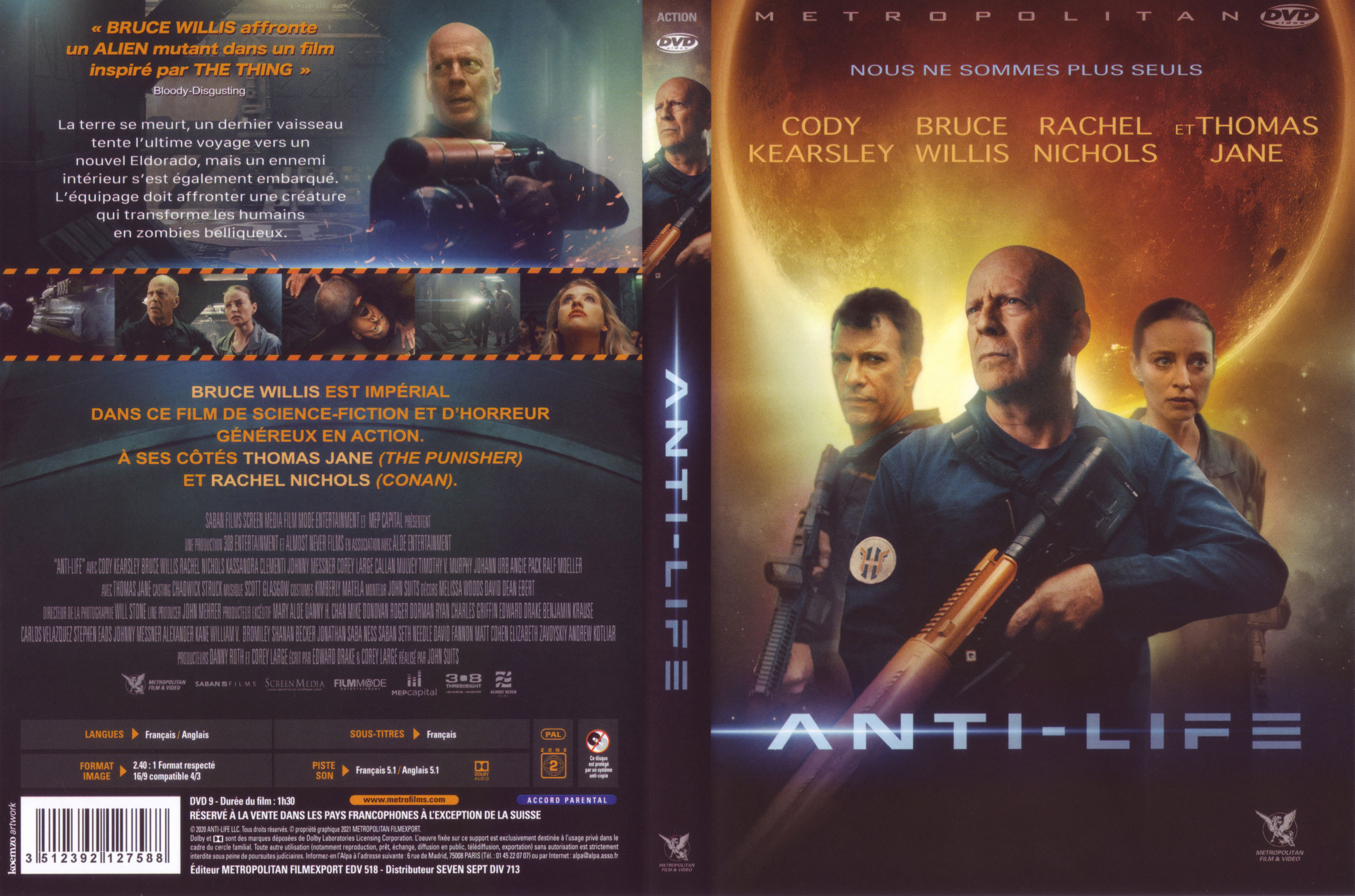 Jaquette DVD Anti-life