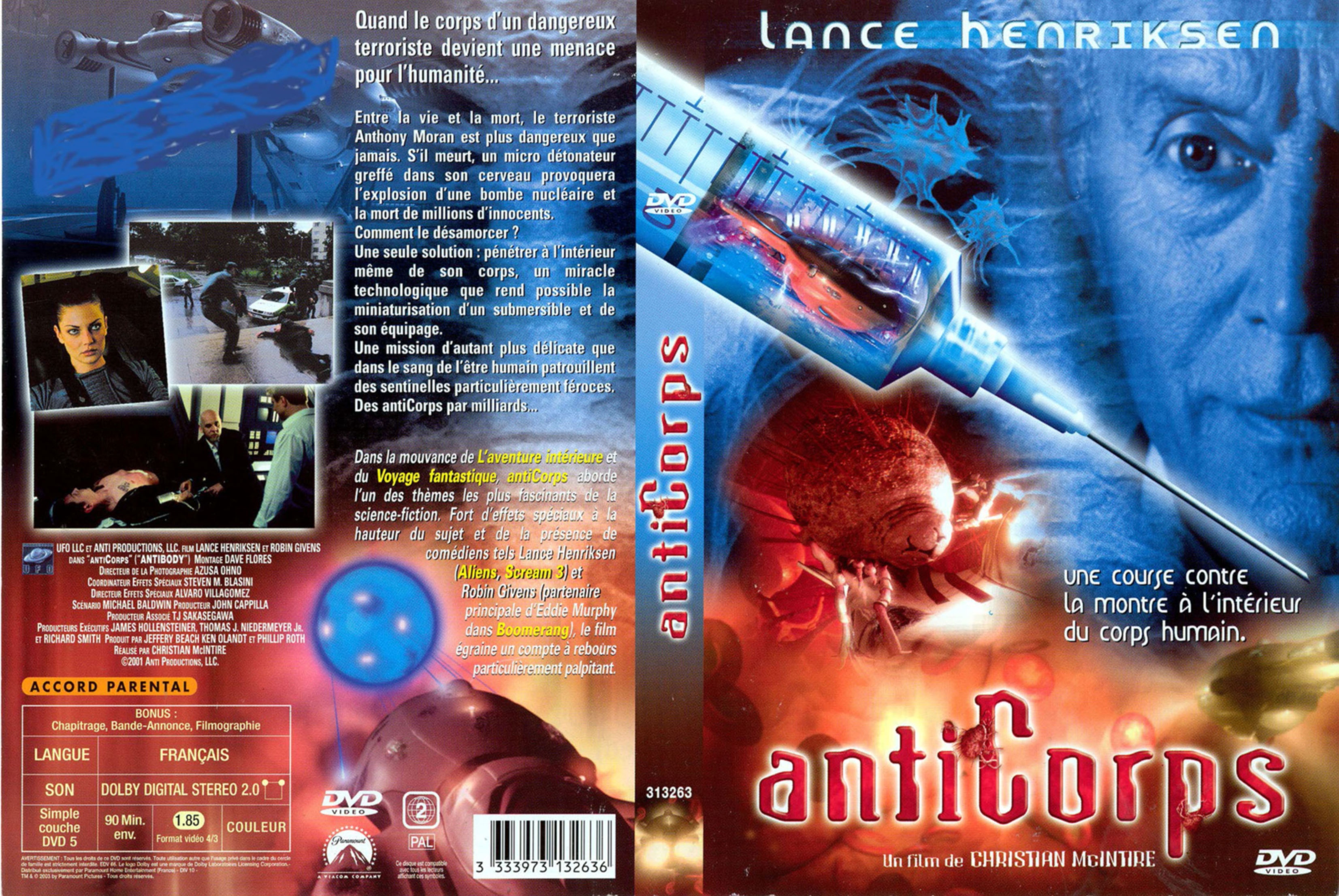 Jaquette DVD Anticorps