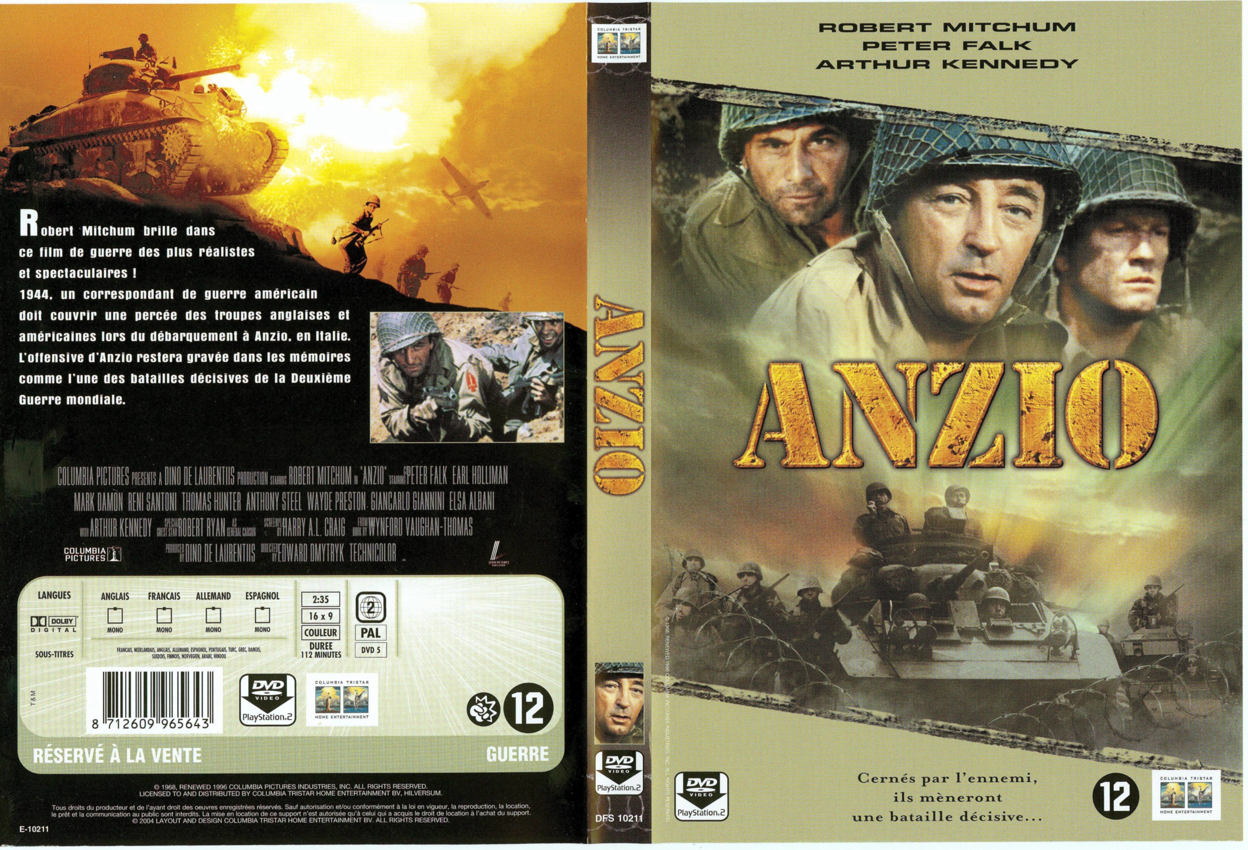 Jaquette DVD Anzio