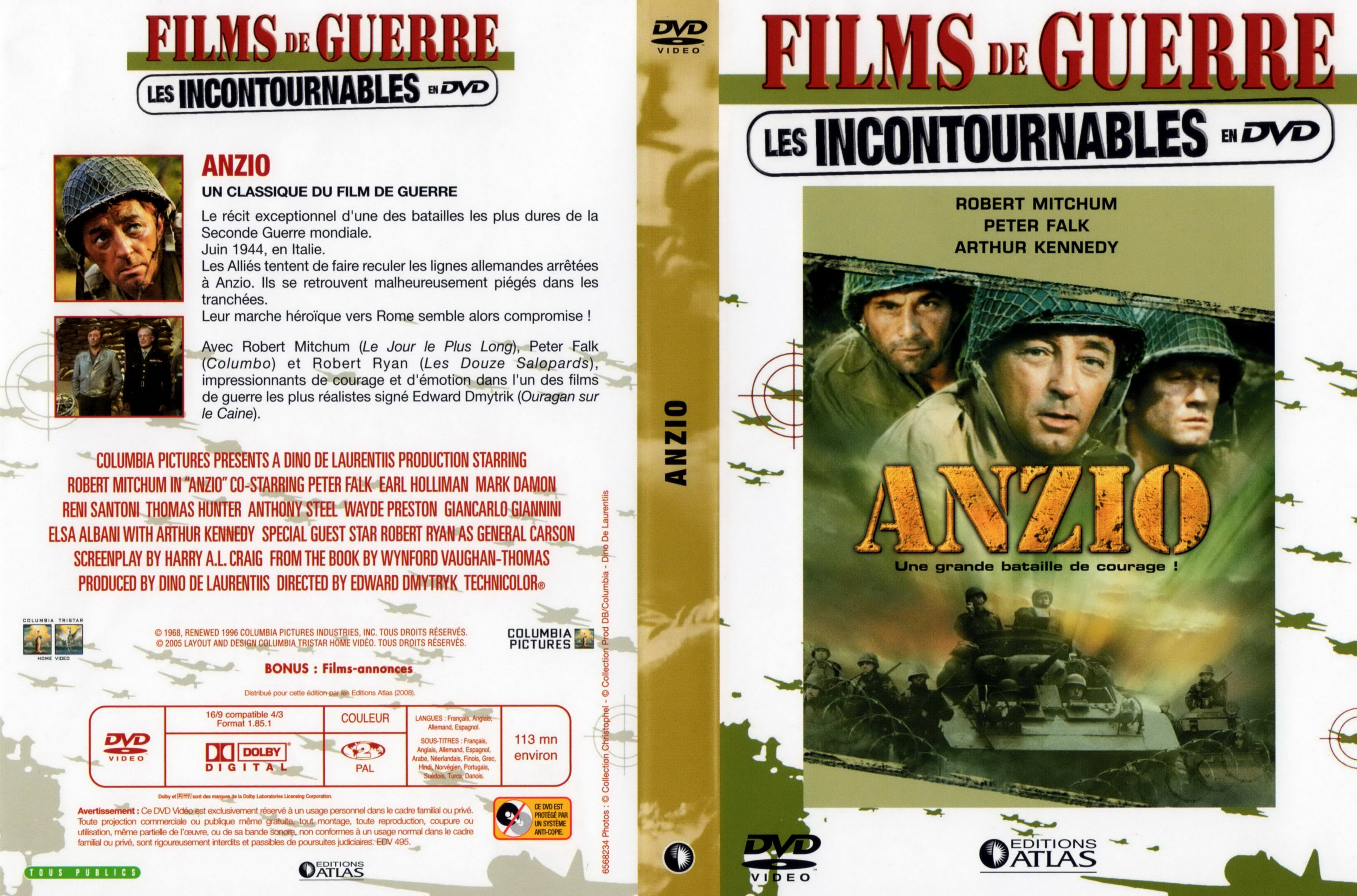 Jaquette DVD Anzio v2