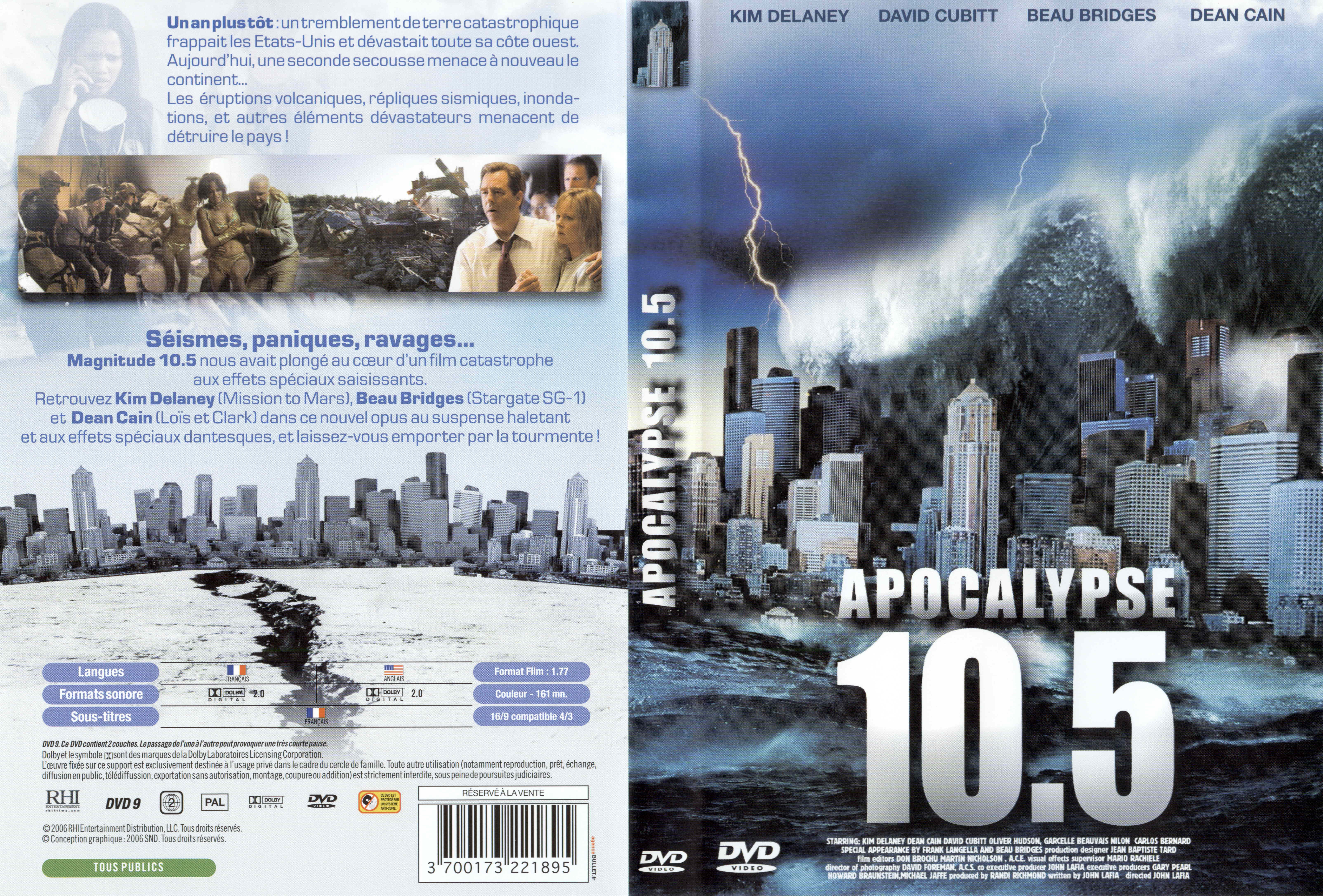 Jaquette DVD Apocalypse 10.5