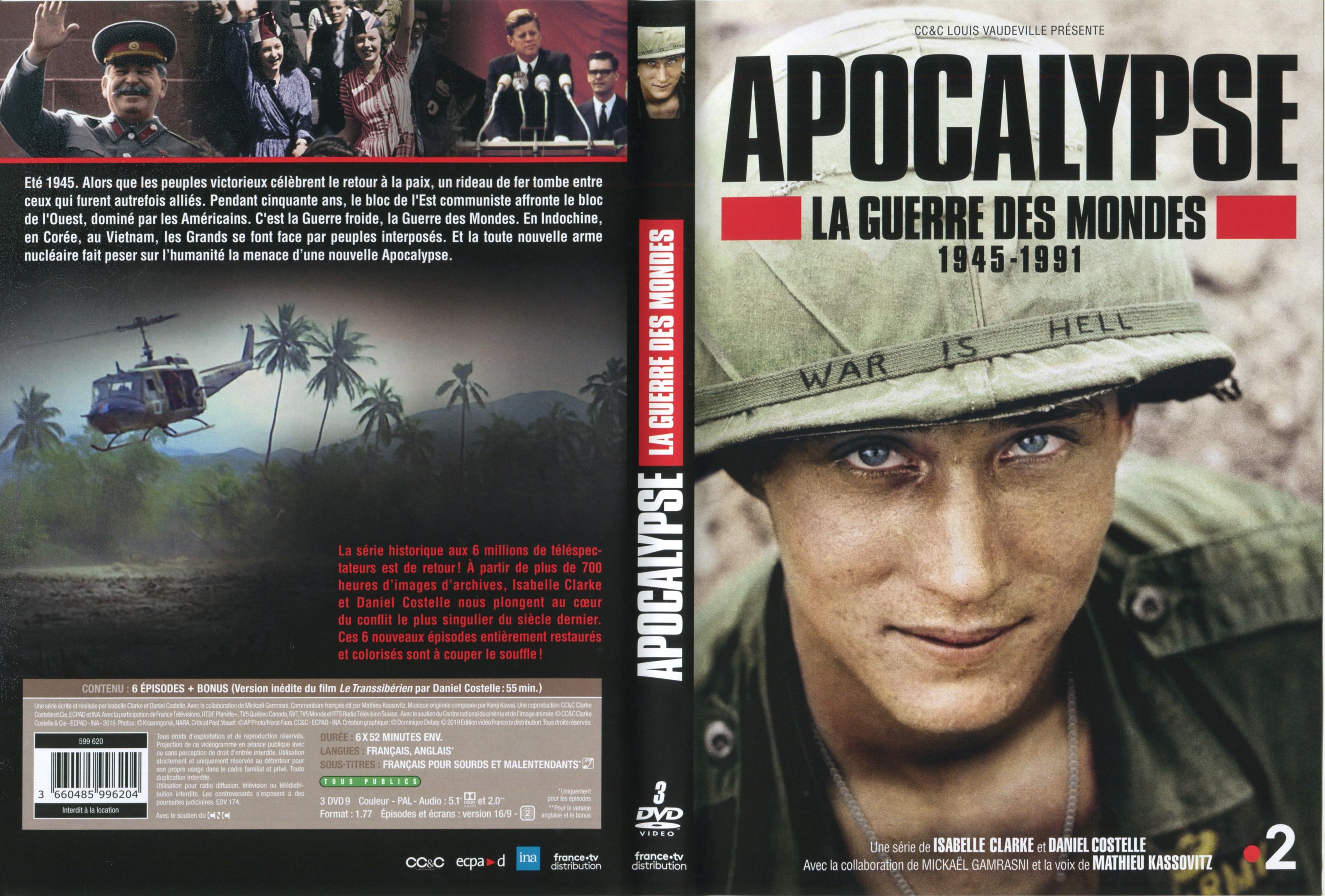 Jaquette DVD Apocalypse La guerre des mondes 1945-1991