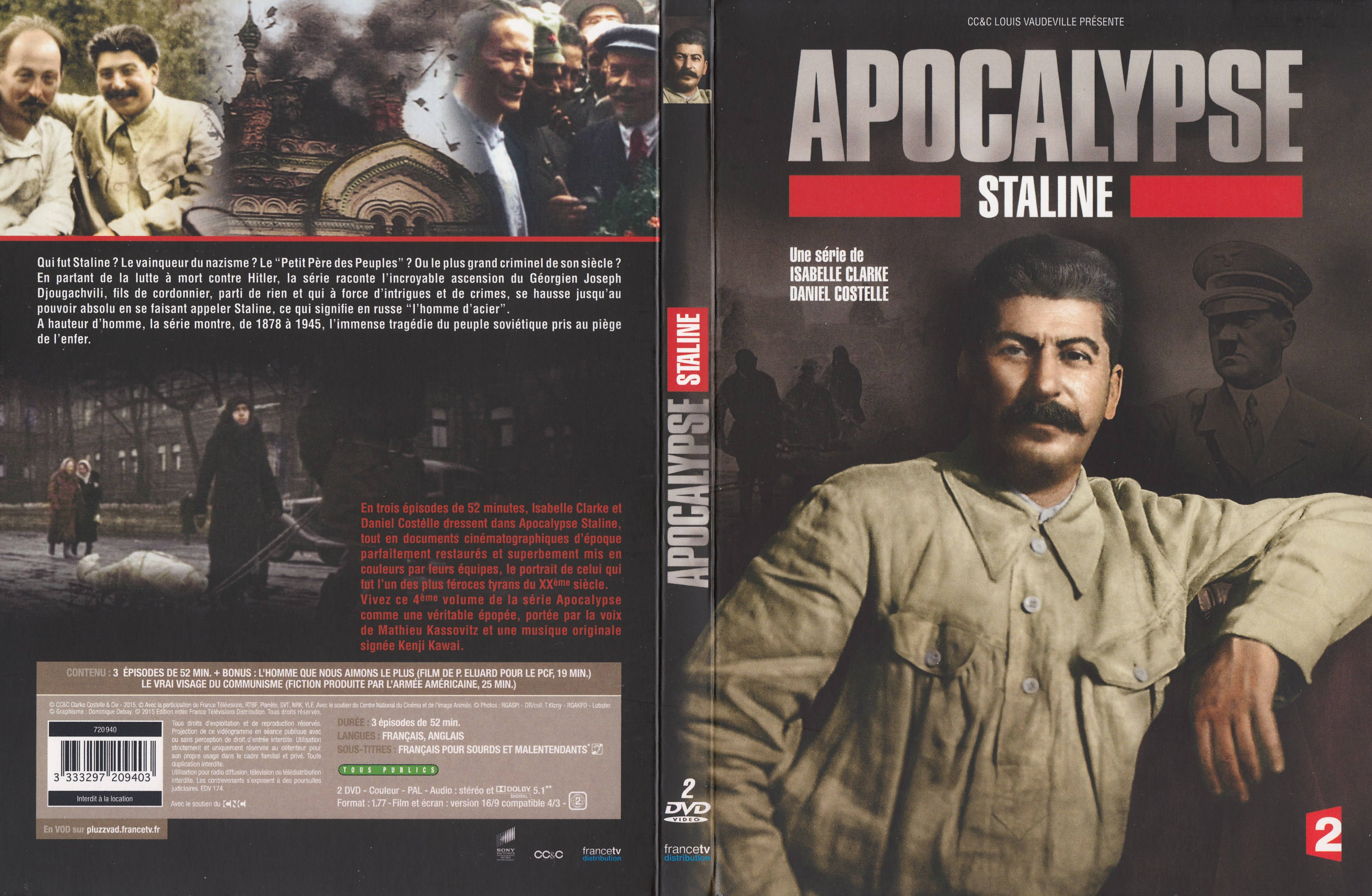 Jaquette DVD Apocalypse Staline