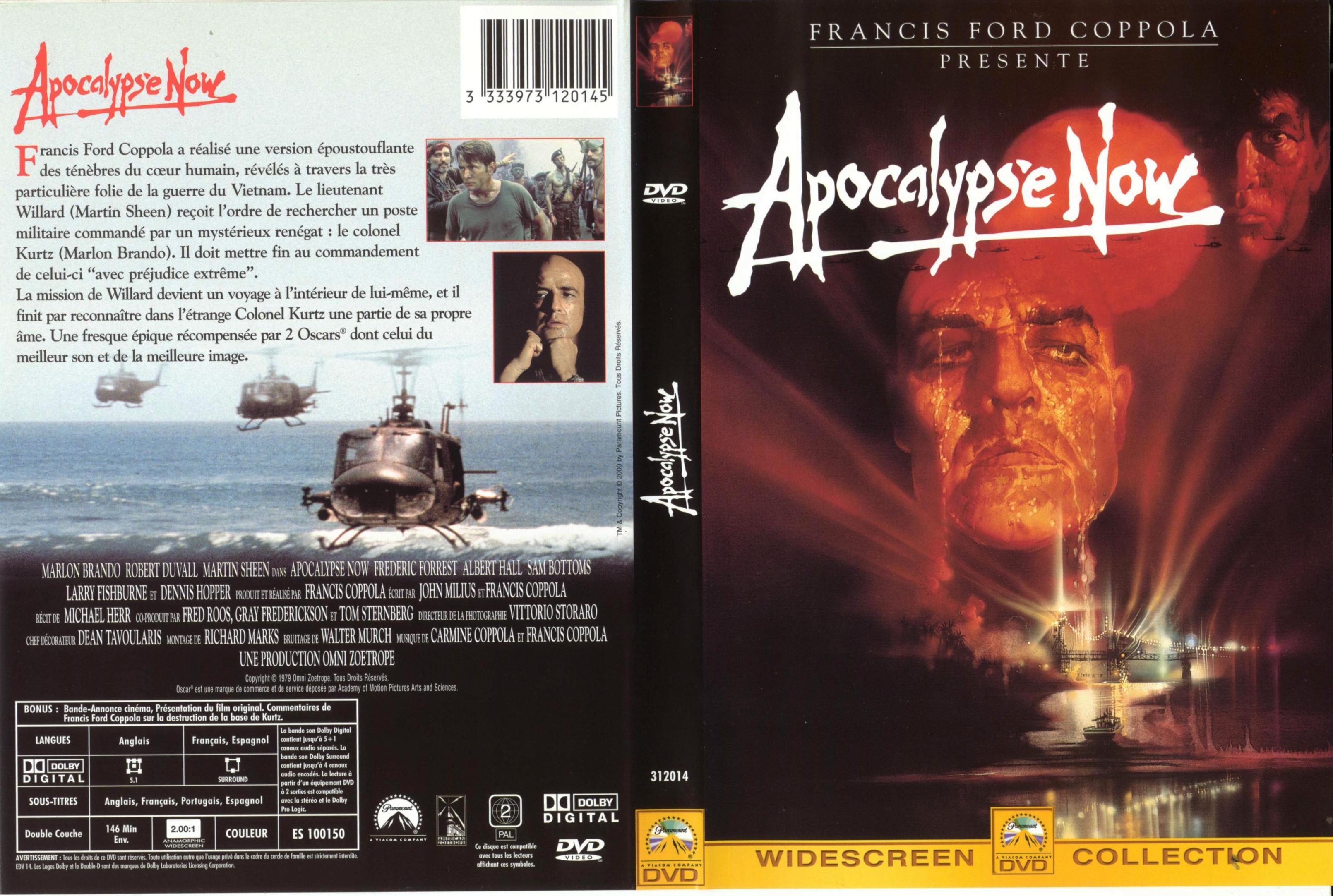 Jaquette DVD Apocalypse now