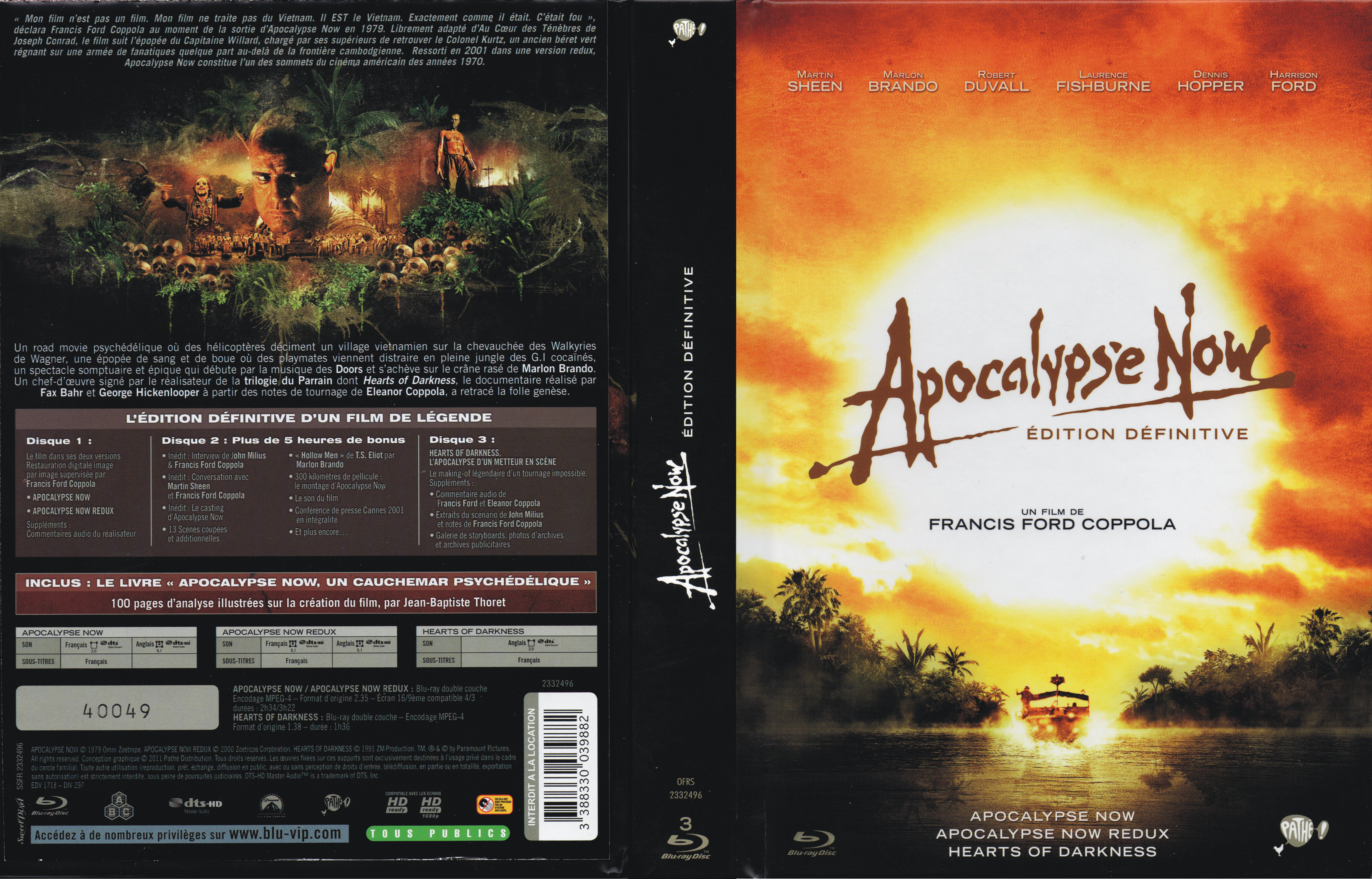 Jaquette DVD Apocalypse now (BLU-RAY) v2