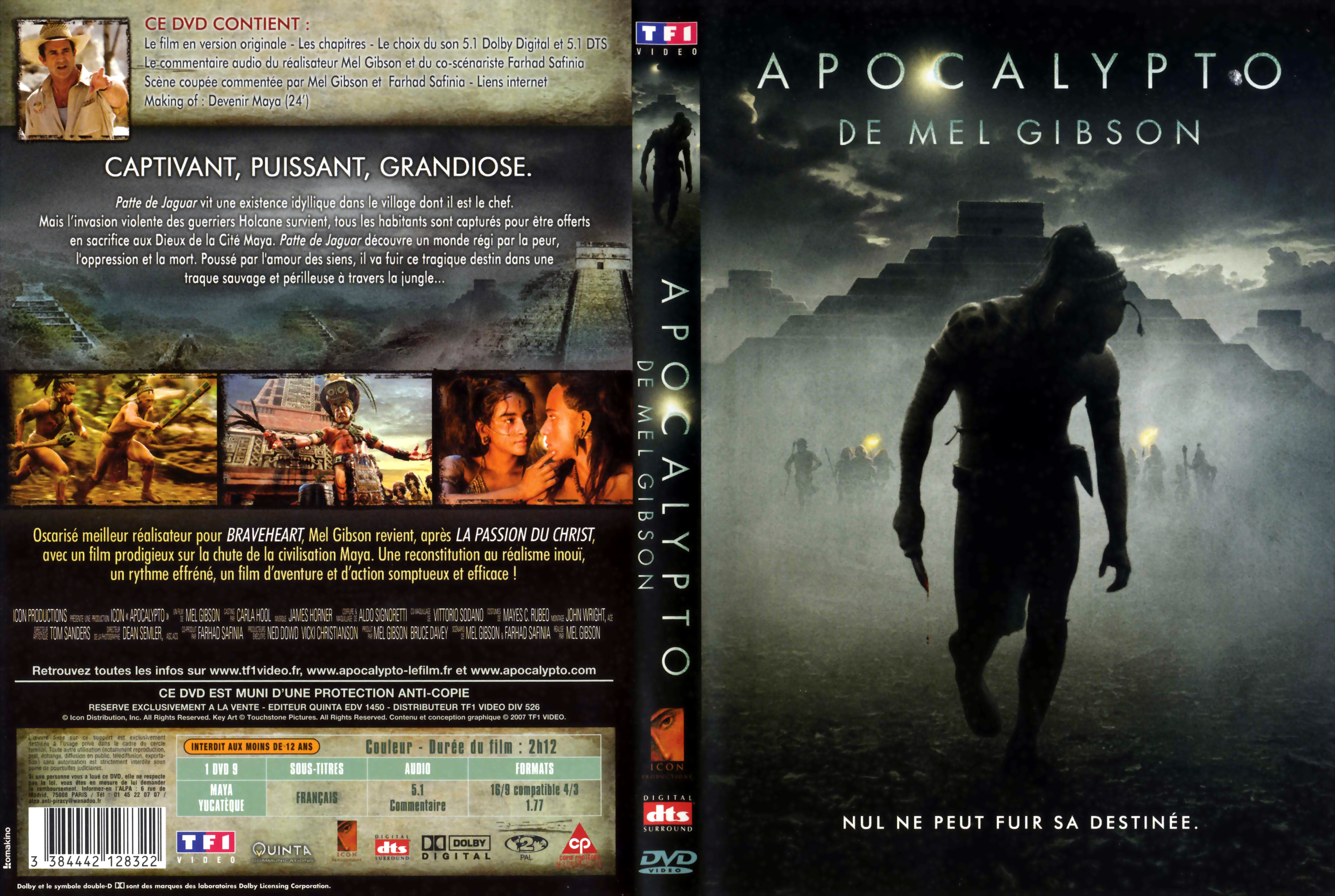 Jaquette DVD Apocalypto v3