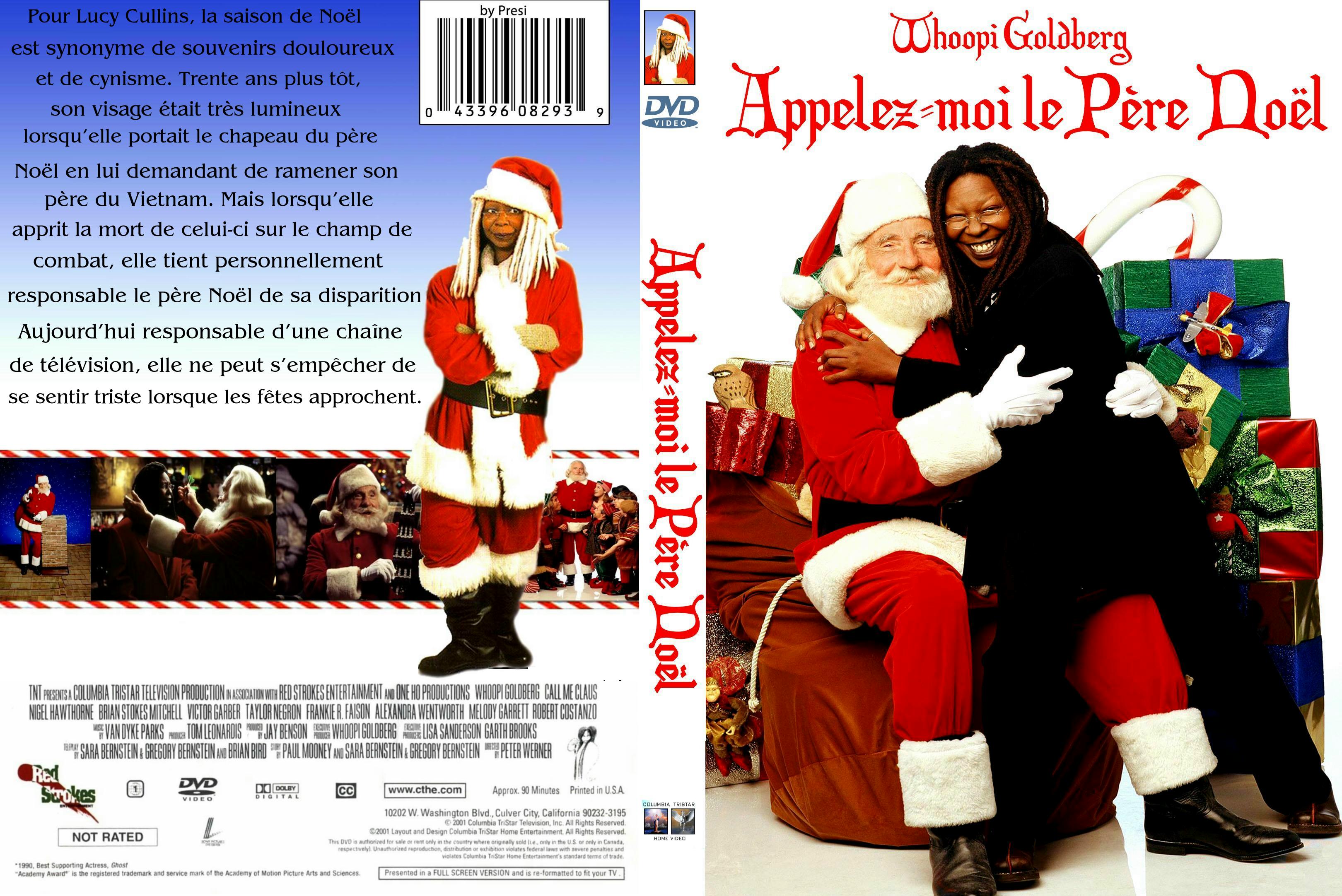 Jaquette DVD Appelez-moi le pre noel custom