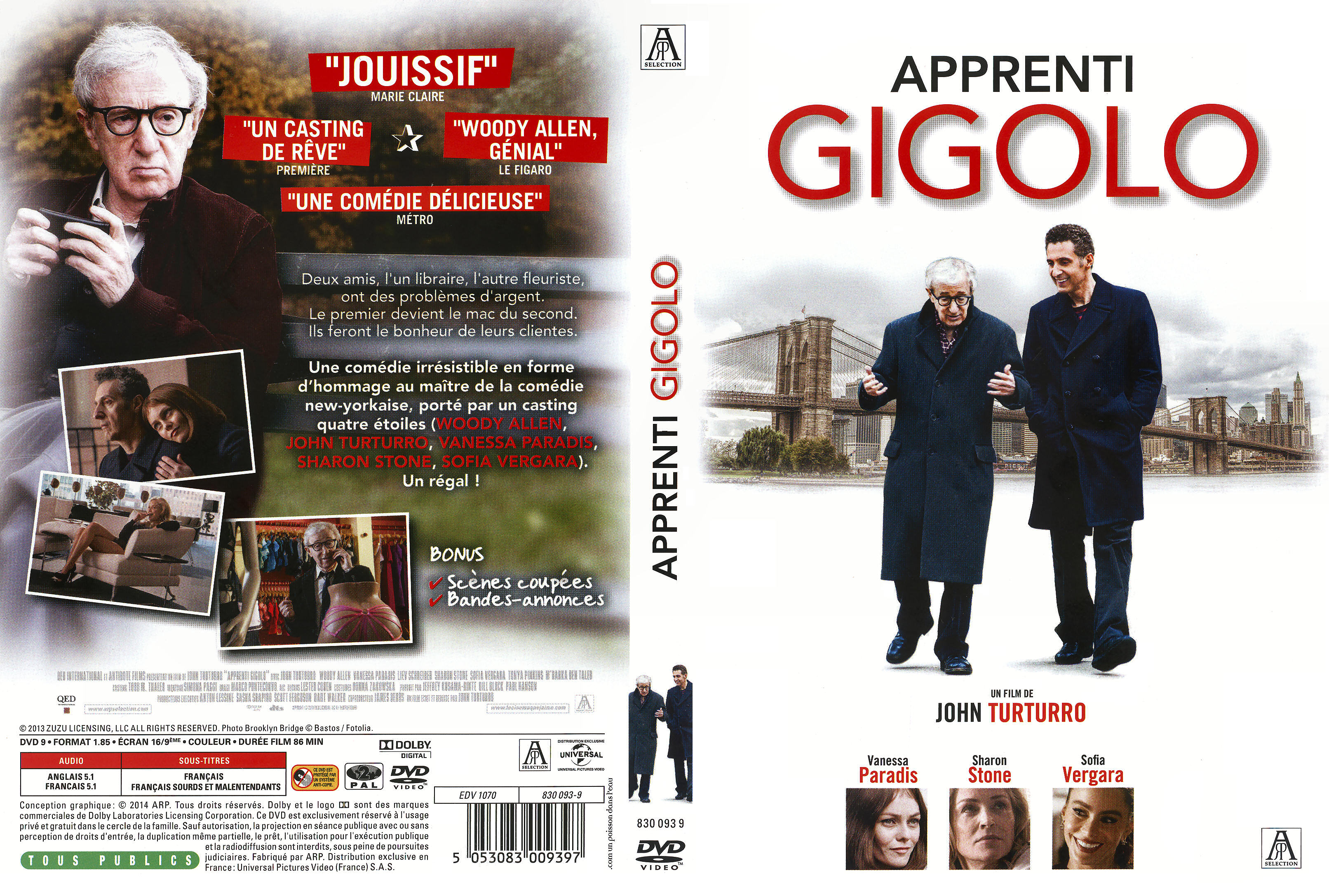 Jaquette DVD Apprenti Gigolo