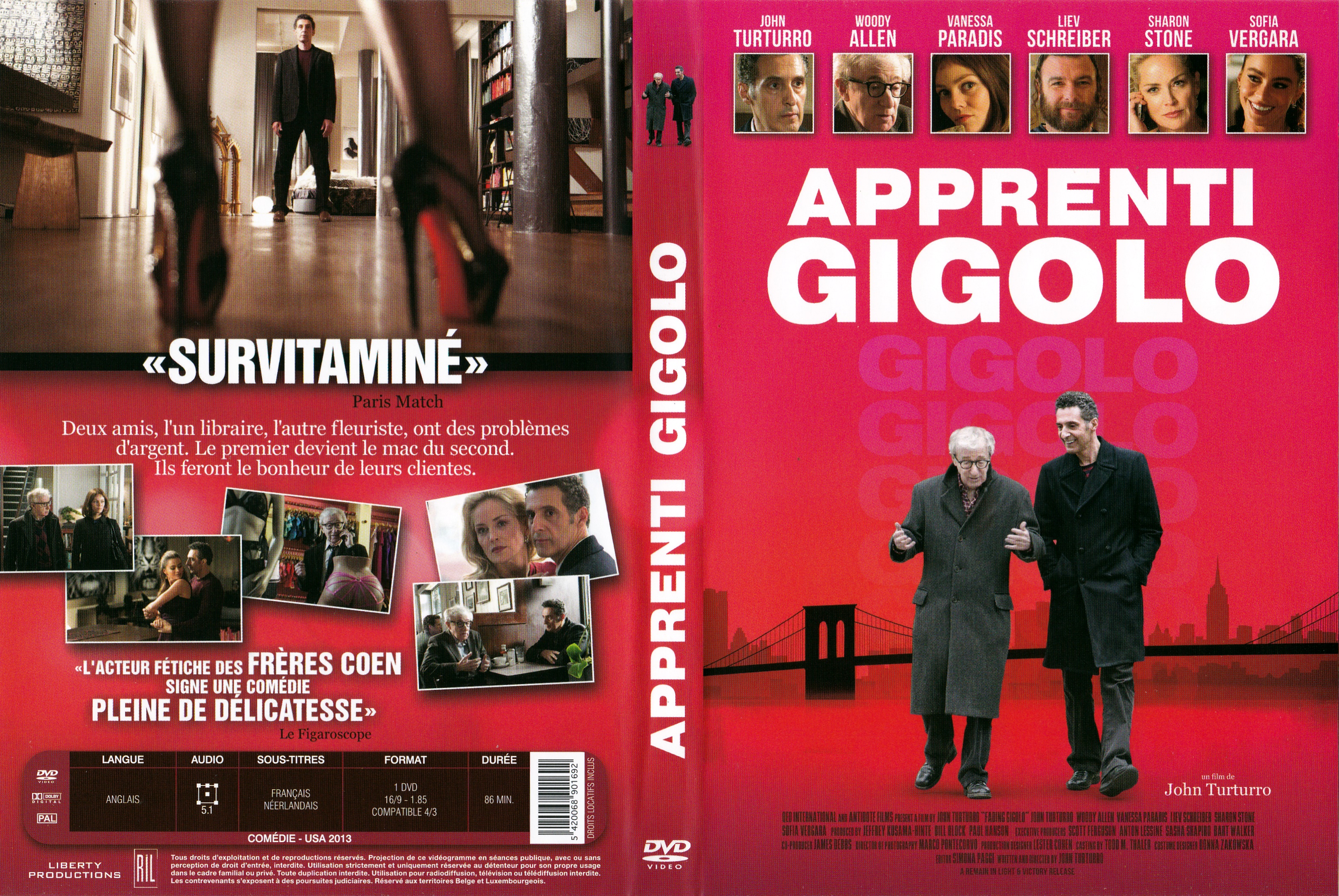 Jaquette DVD Apprenti gigolo v2
