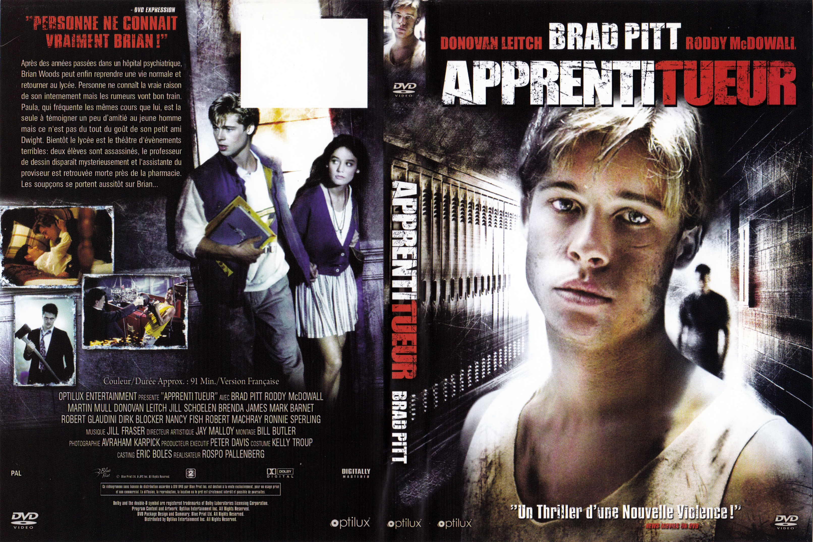 Jaquette DVD Apprenti tueur