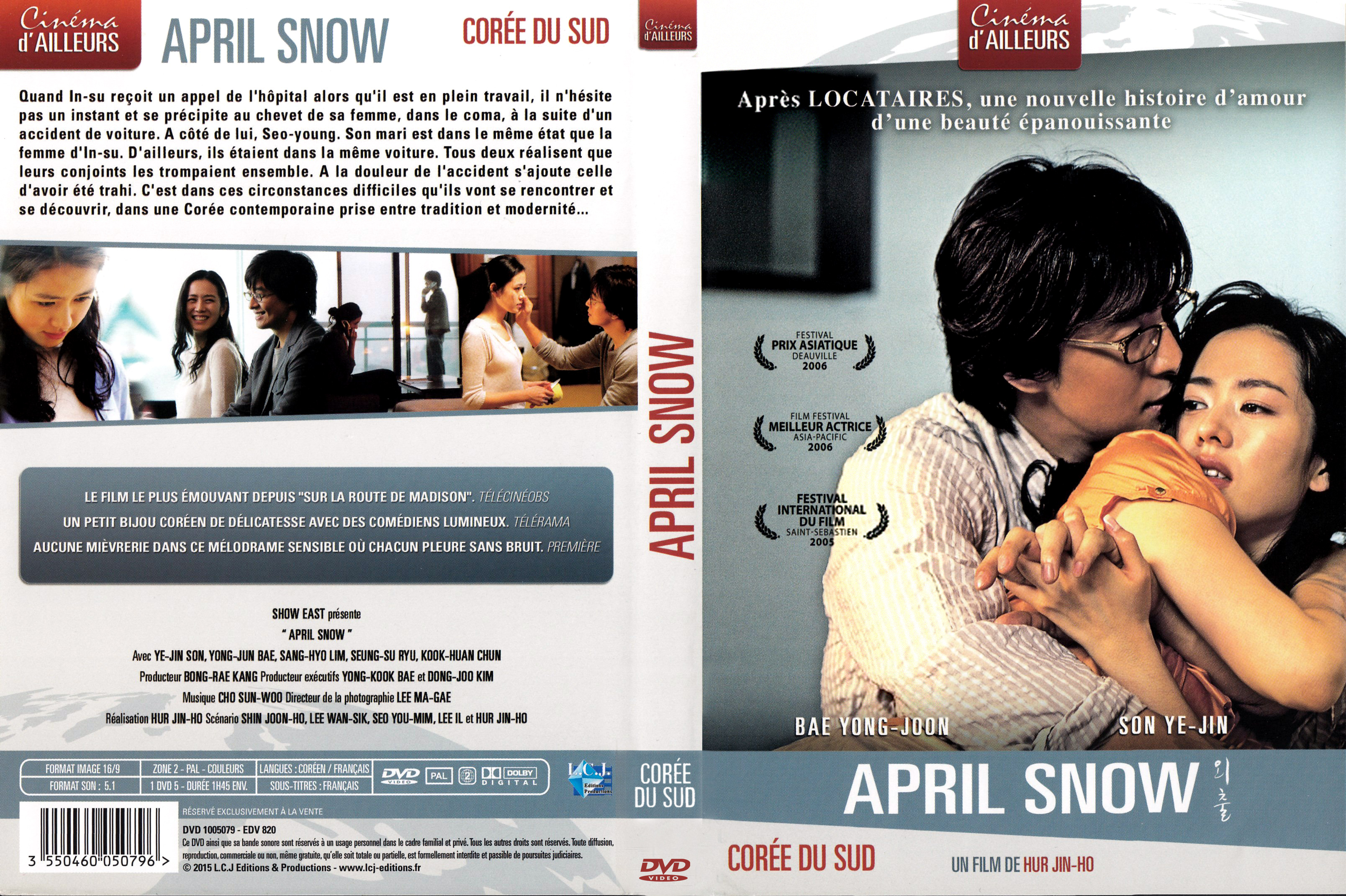 Jaquette DVD April snow