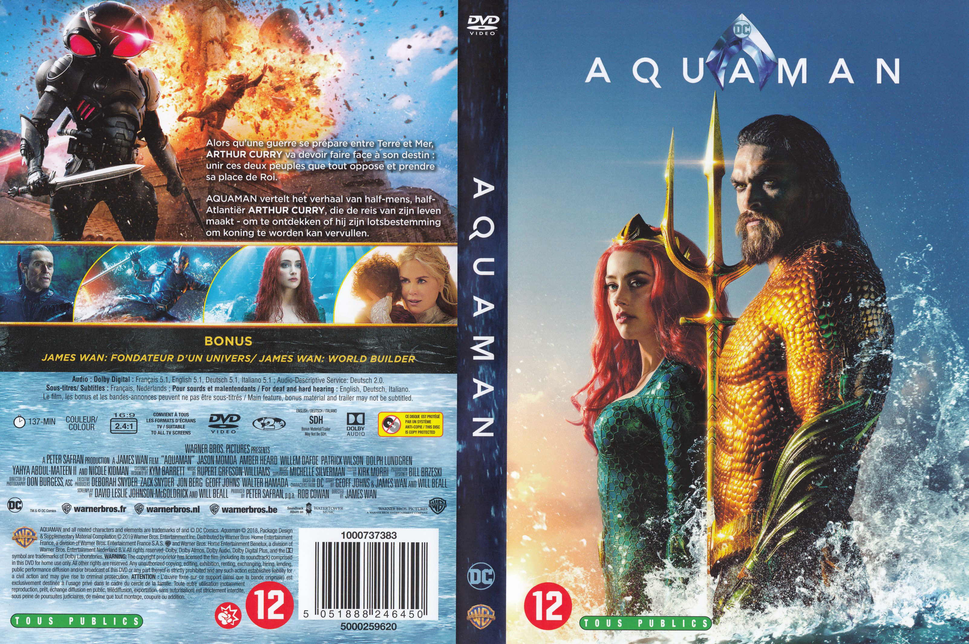 Jaquette DVD Aquaman