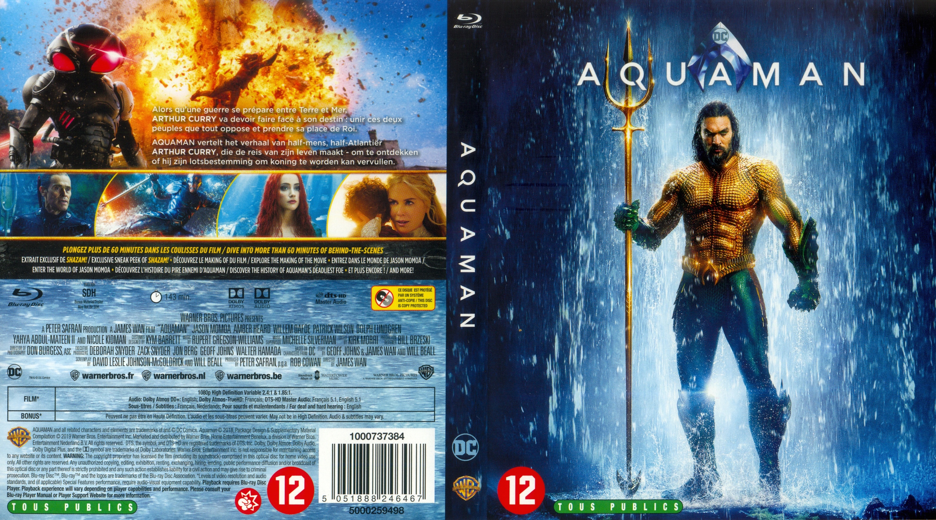 Jaquette DVD Aquaman (BLU-RAY)