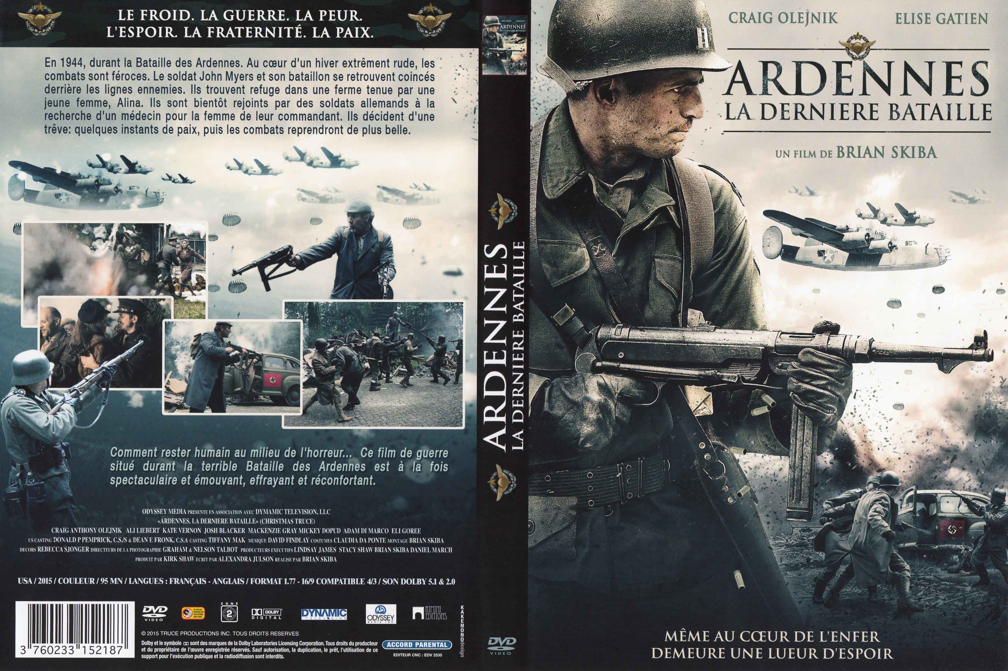 Jaquette DVD Ardennes la dernire bataille